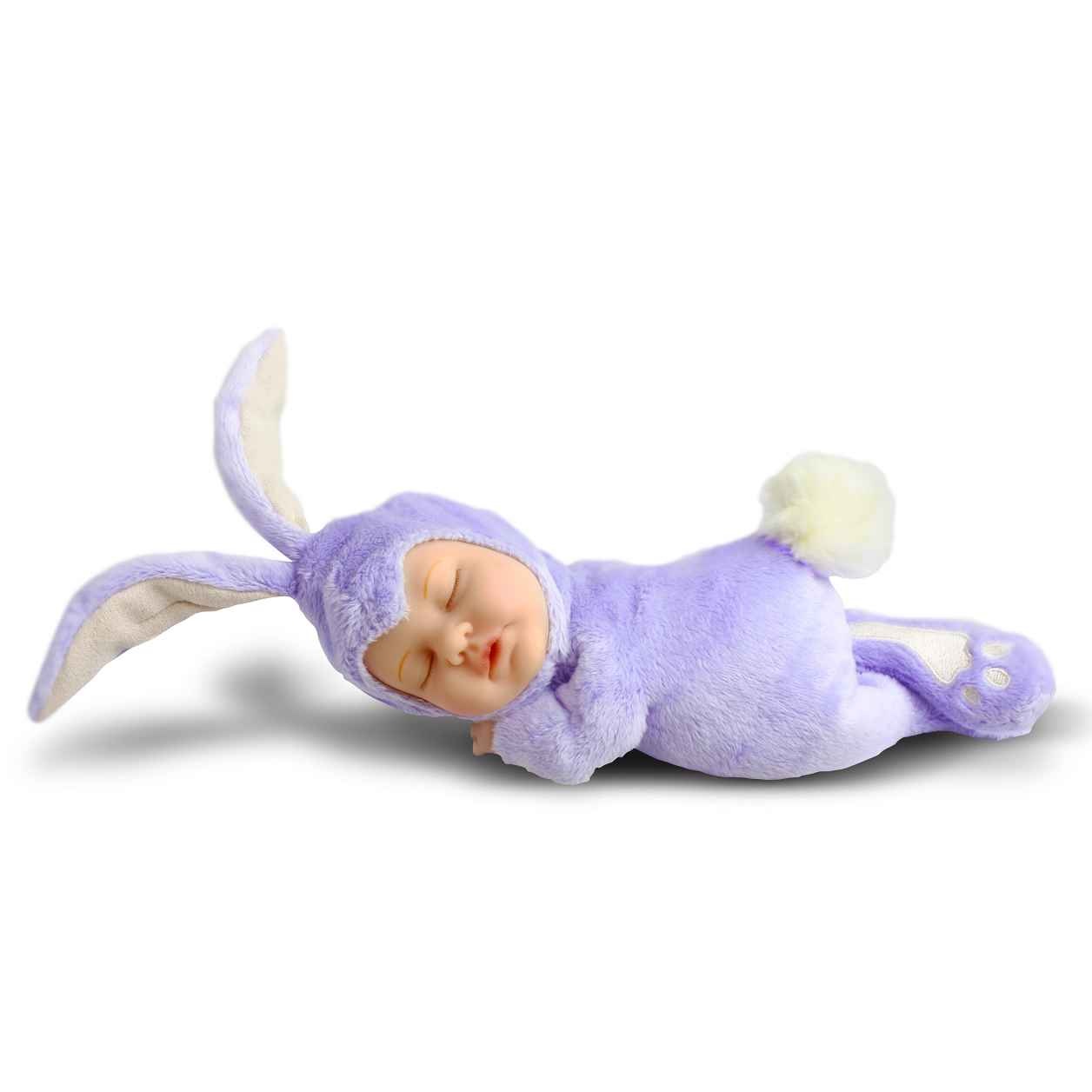 Пупс Anne Geddes Кролик фиолетовый арт.579151