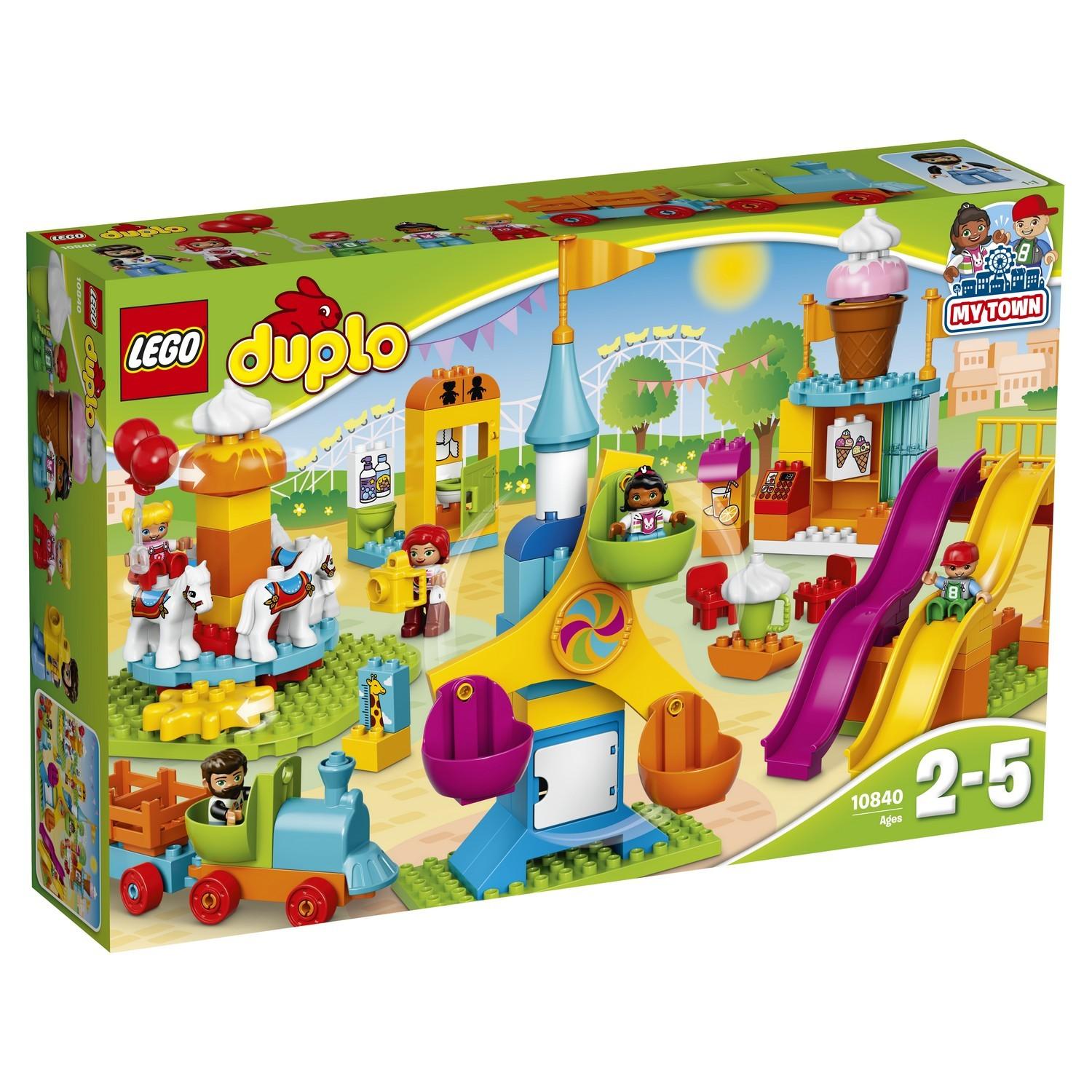 Lego Duplo 10840 Большой парк аттракционов