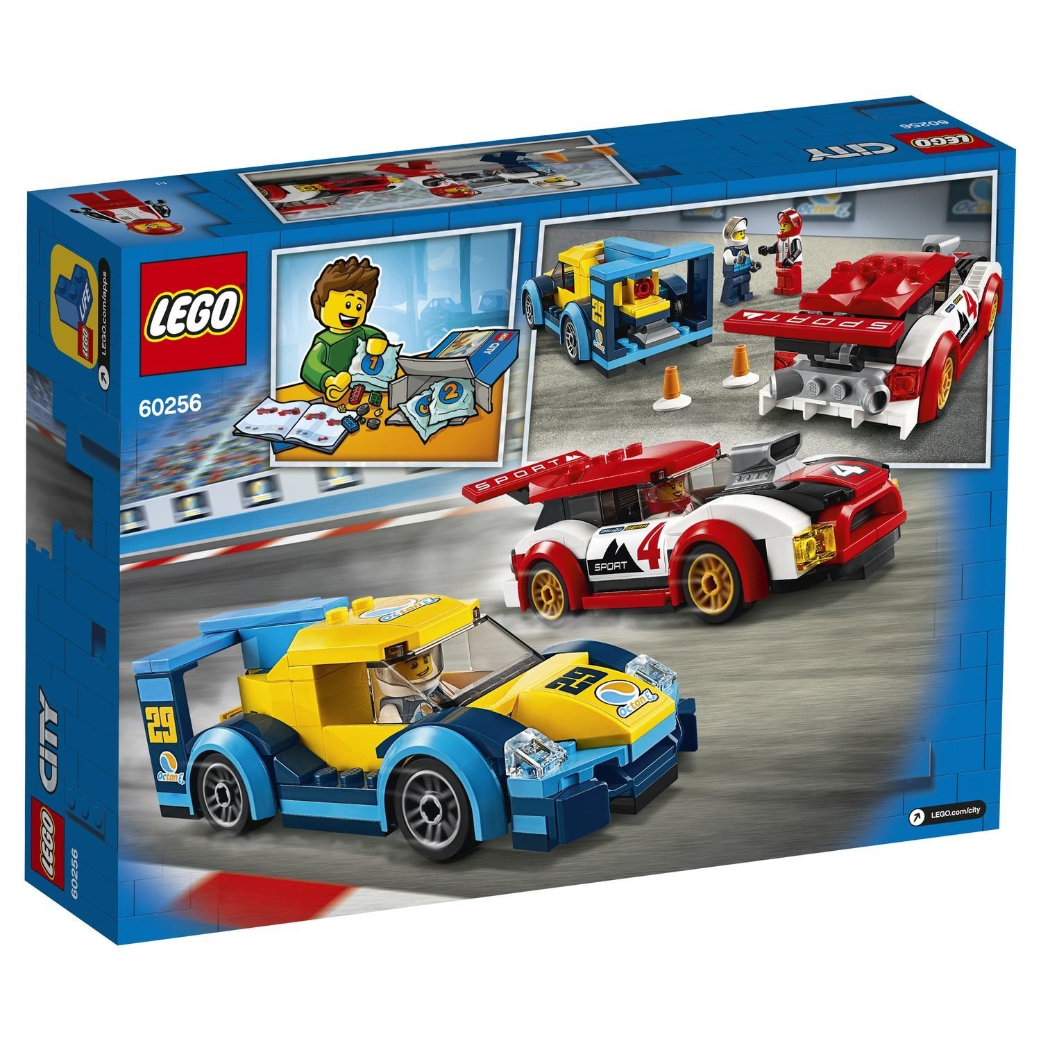 Lego City 60256 Гоночные автомобили