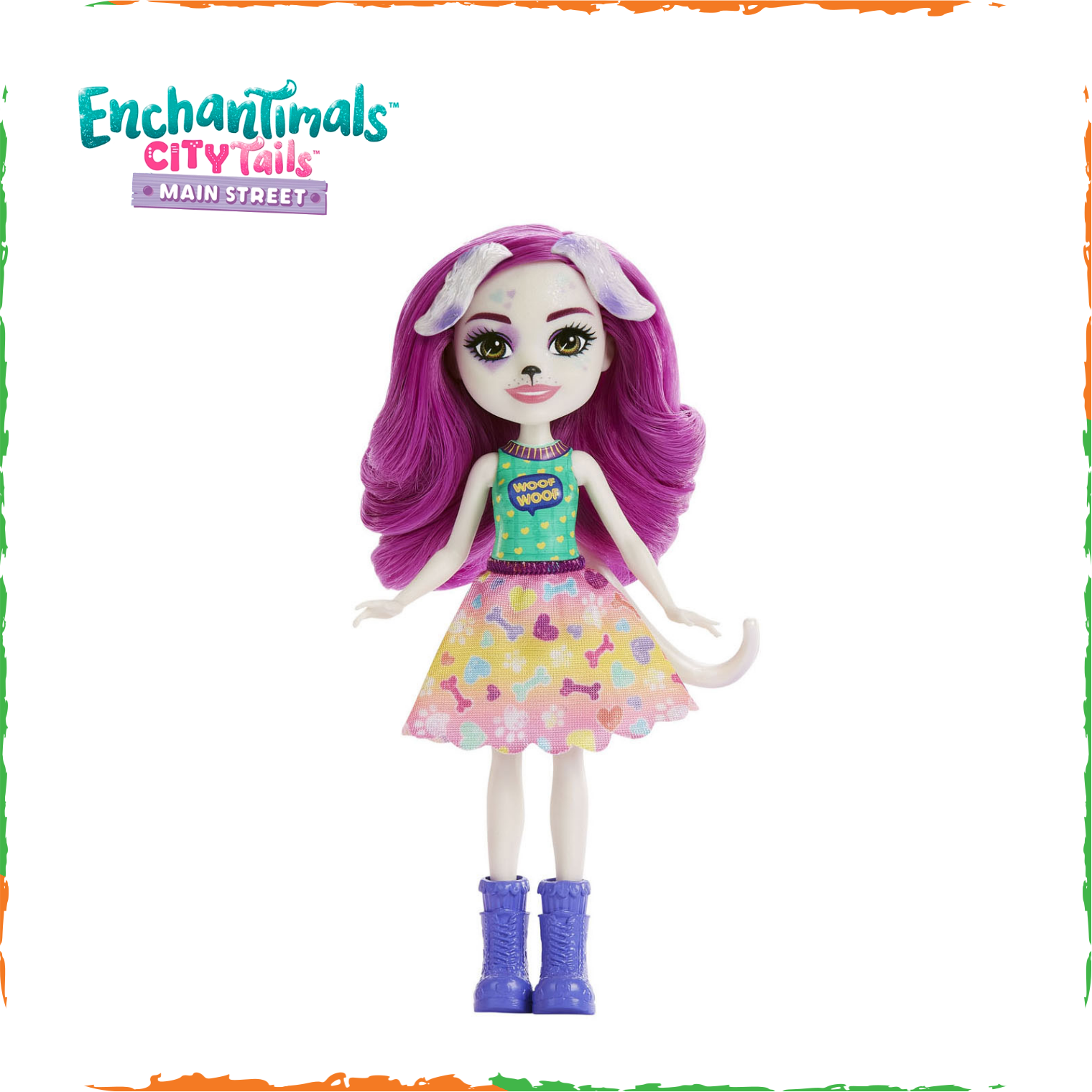 Набор Enchantimals HKN14 Семейство далматинцев Дессы