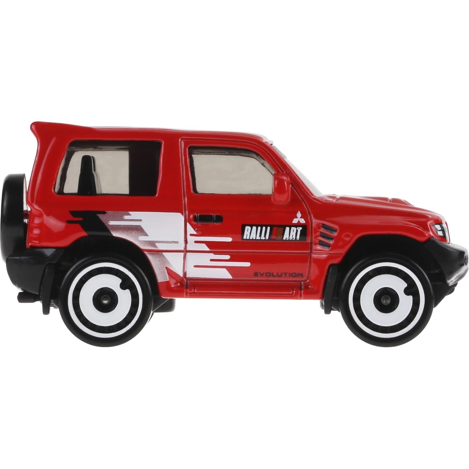Машинка Hot Wheels HKG47 Mud Studs 2023 Mitsubishi Pajero Evo Красный 3/5