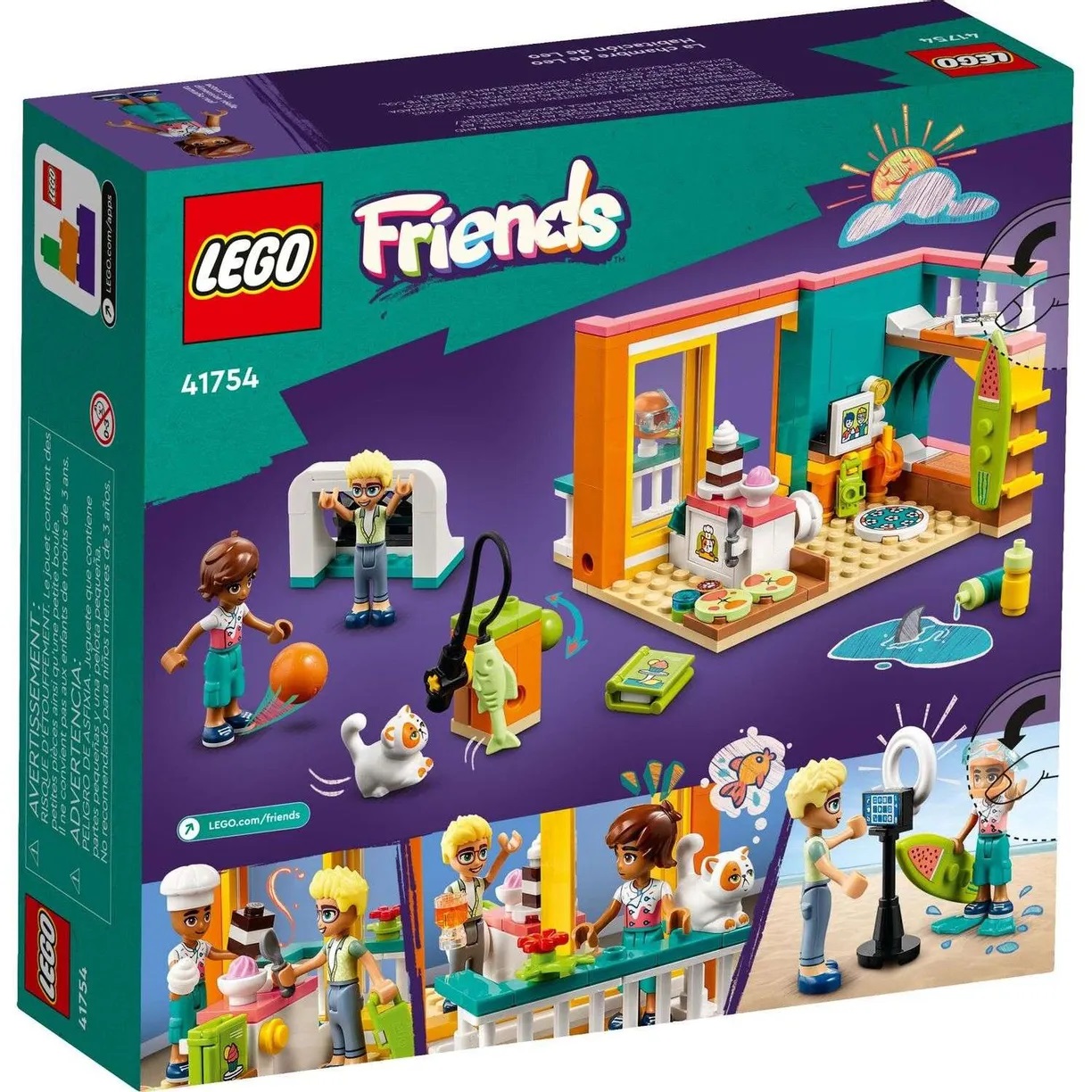 Lego Friends 41754 Комната Лео