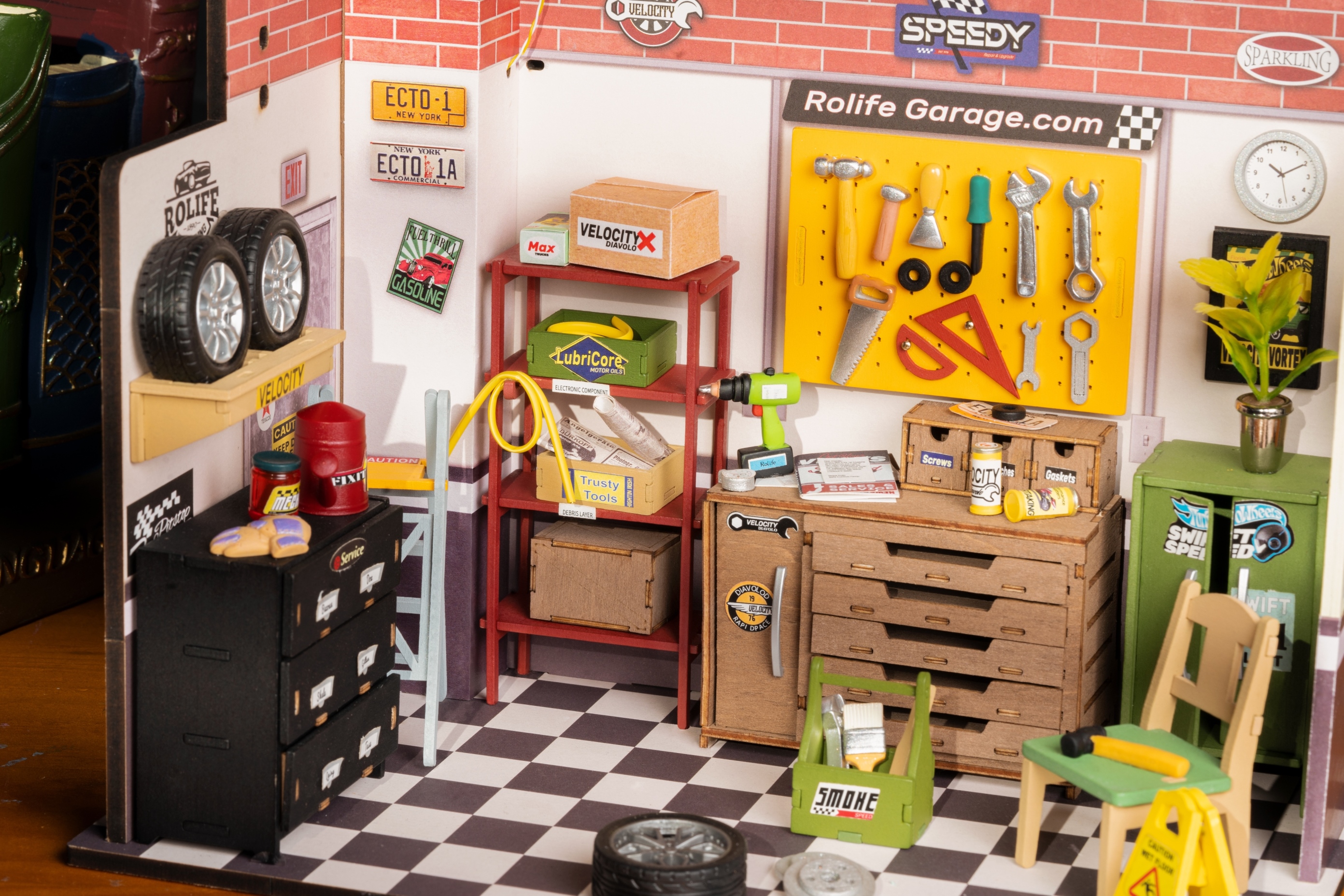 Румбокс Rolife Гаражная мастерская арт.DG165