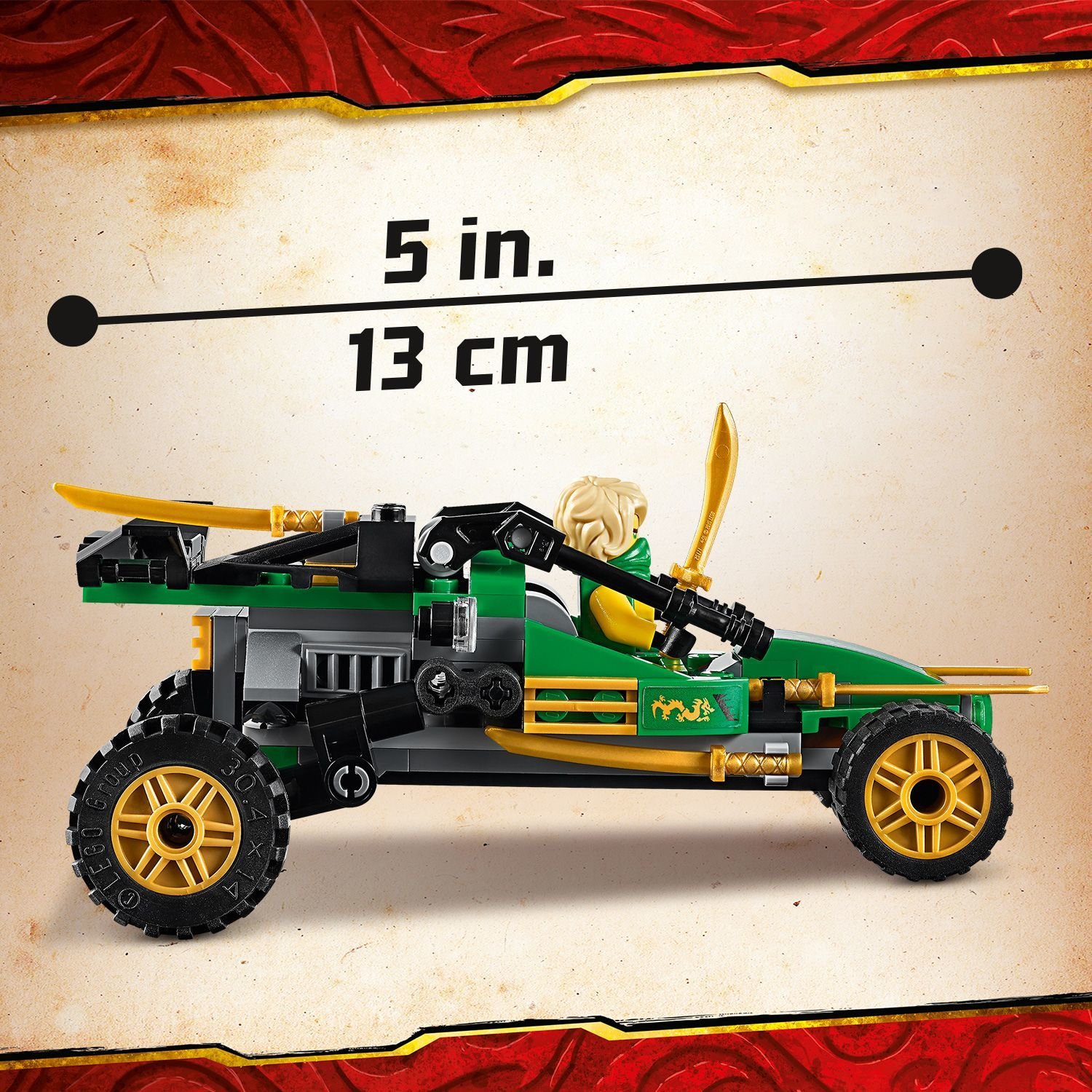 Lego Ninjago 71700 Тропический внедорожник