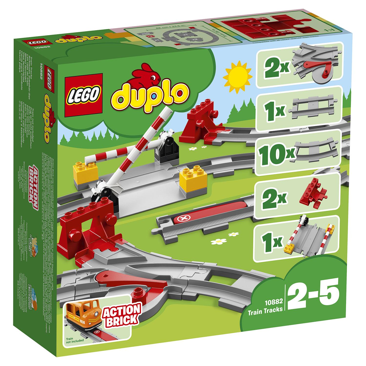 Lego Duplo 10882 Рельсы