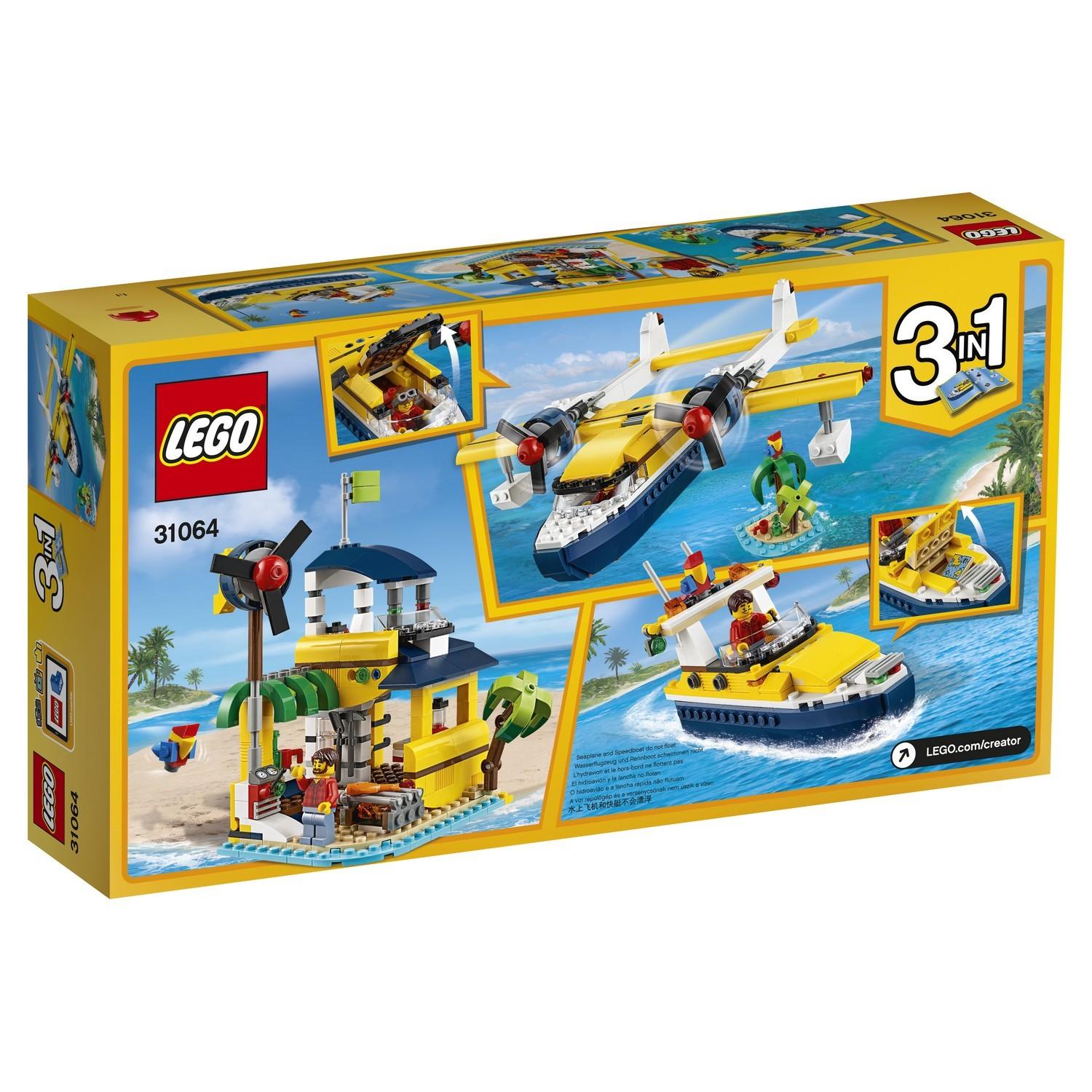 Lego Creator 31064 Приключения на островах