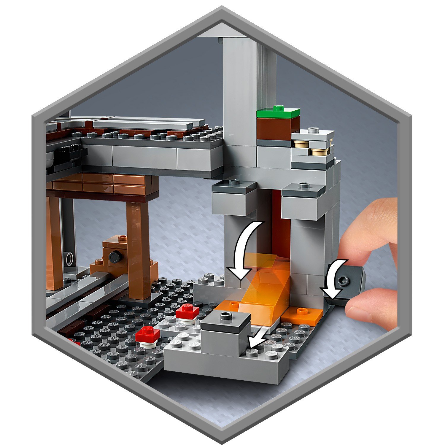 Lego Minecraft 21169 Первое приключение