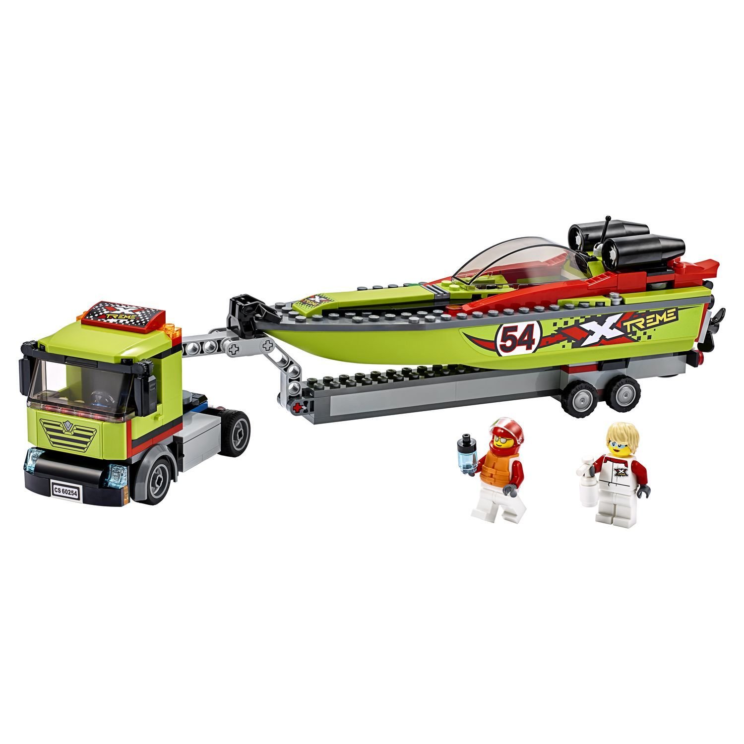 Lego City 60254 Транспортировщик скоростных катеров