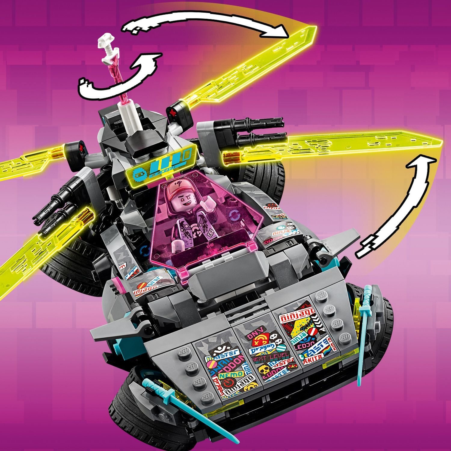 Lego Ninjago 71710 Специальный автомобиль Ниндзя