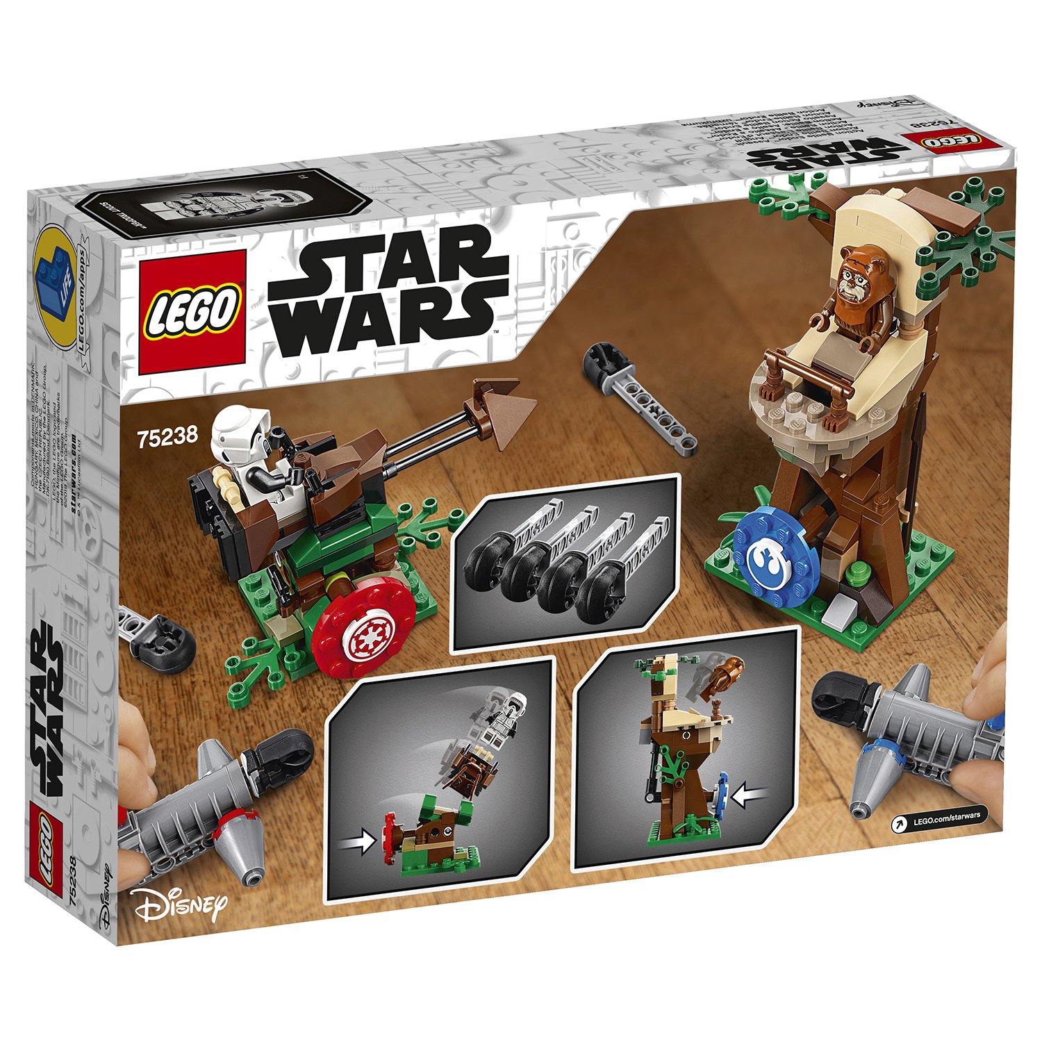 Lego Star Wars 75238 Нападение на планету Эндор