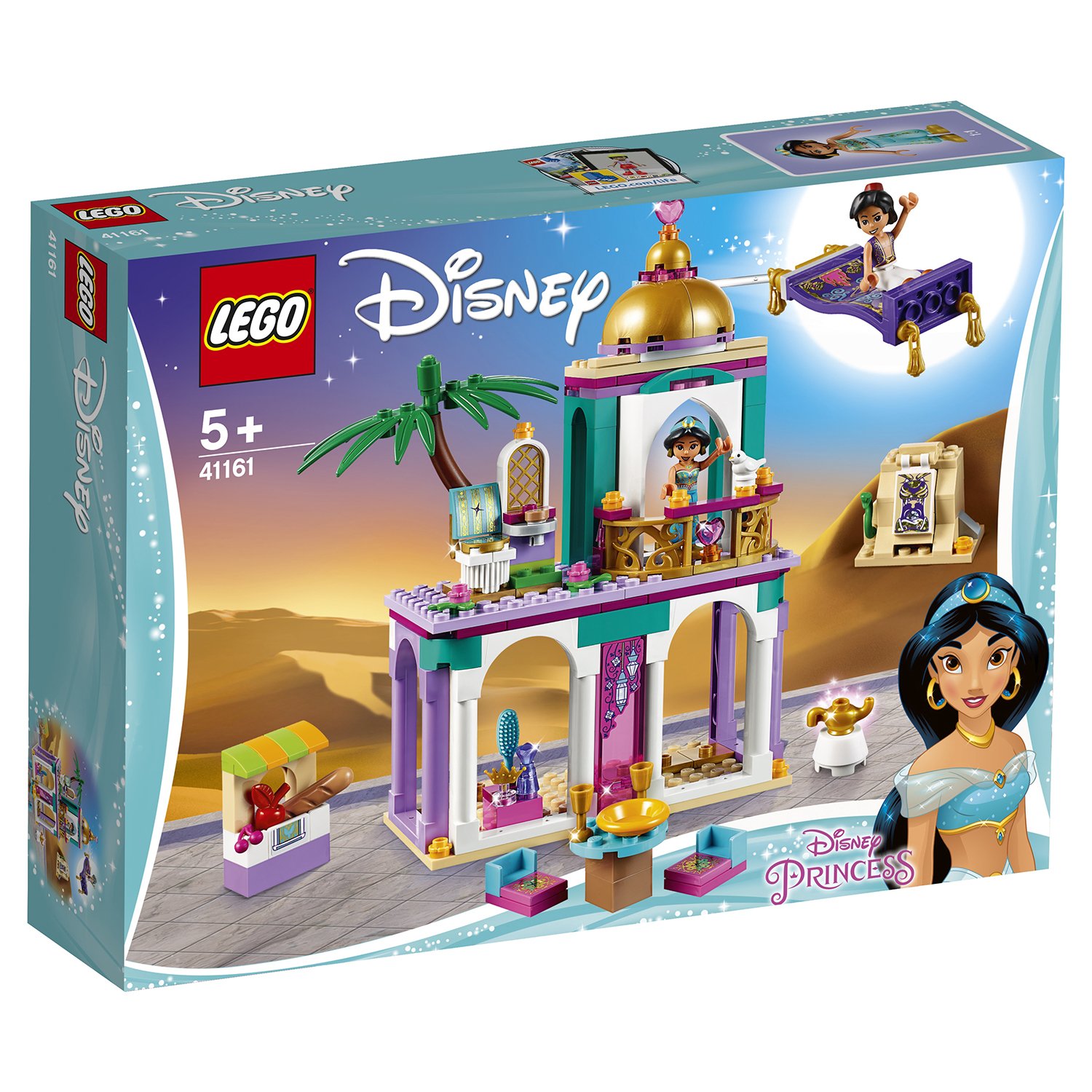 Lego Disney Princess 41161 Приключения Аладдина и Жасмин во дворце