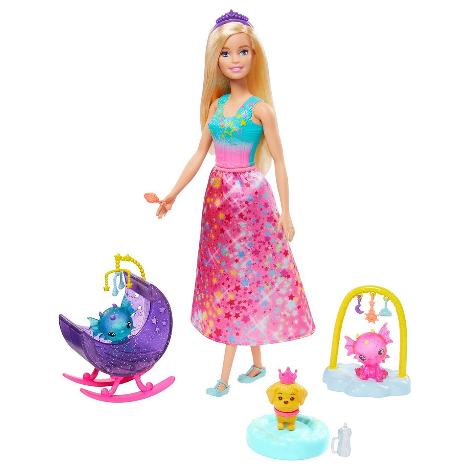 Набор Barbie GJK51 Dreamtopia Детский сад для драконов