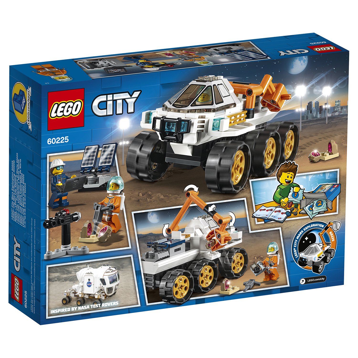 Lego City 60225 Тест-драйв вездехода