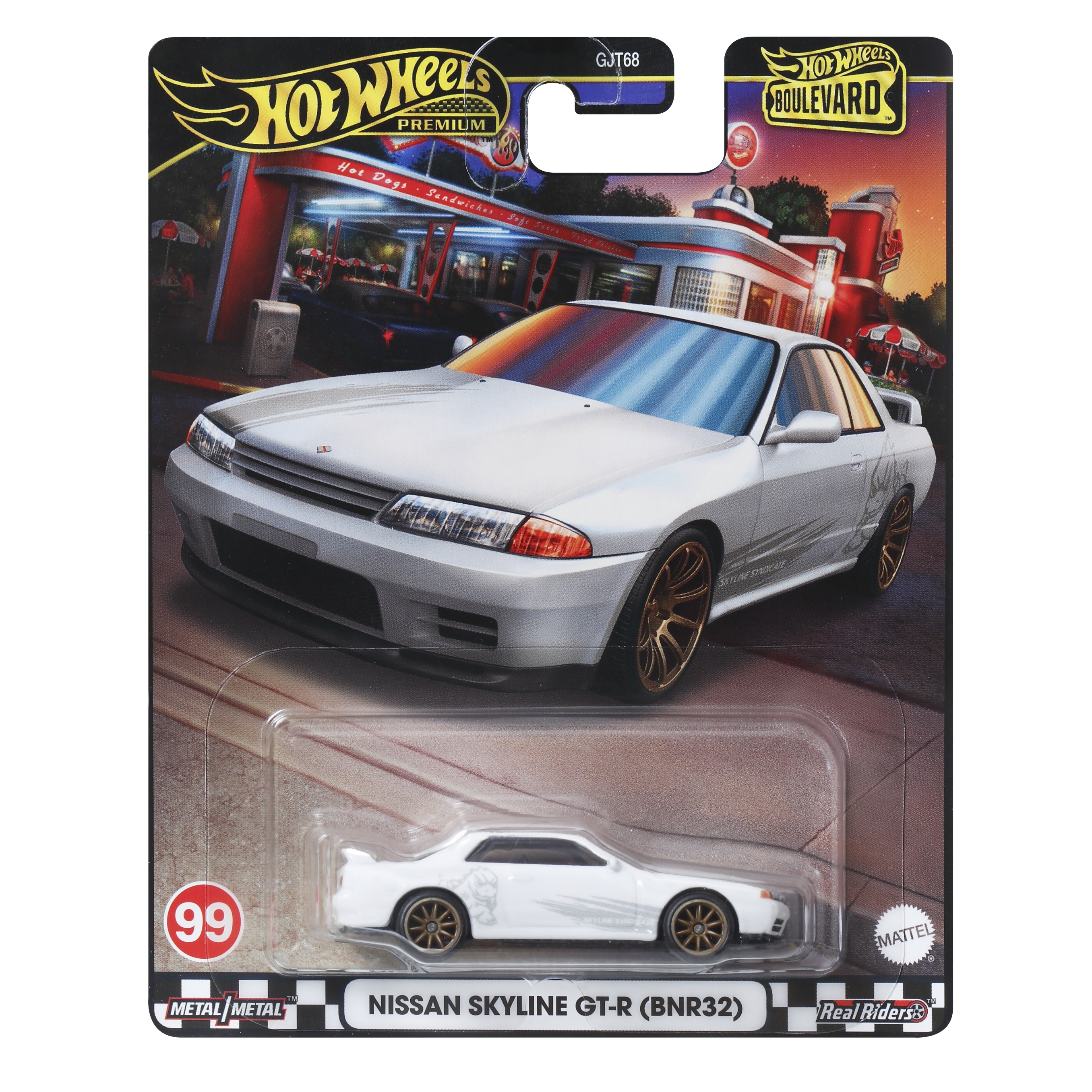 Hot Wheels HRT74 Boulevard Nissan Skyline GT R BNR32 2024