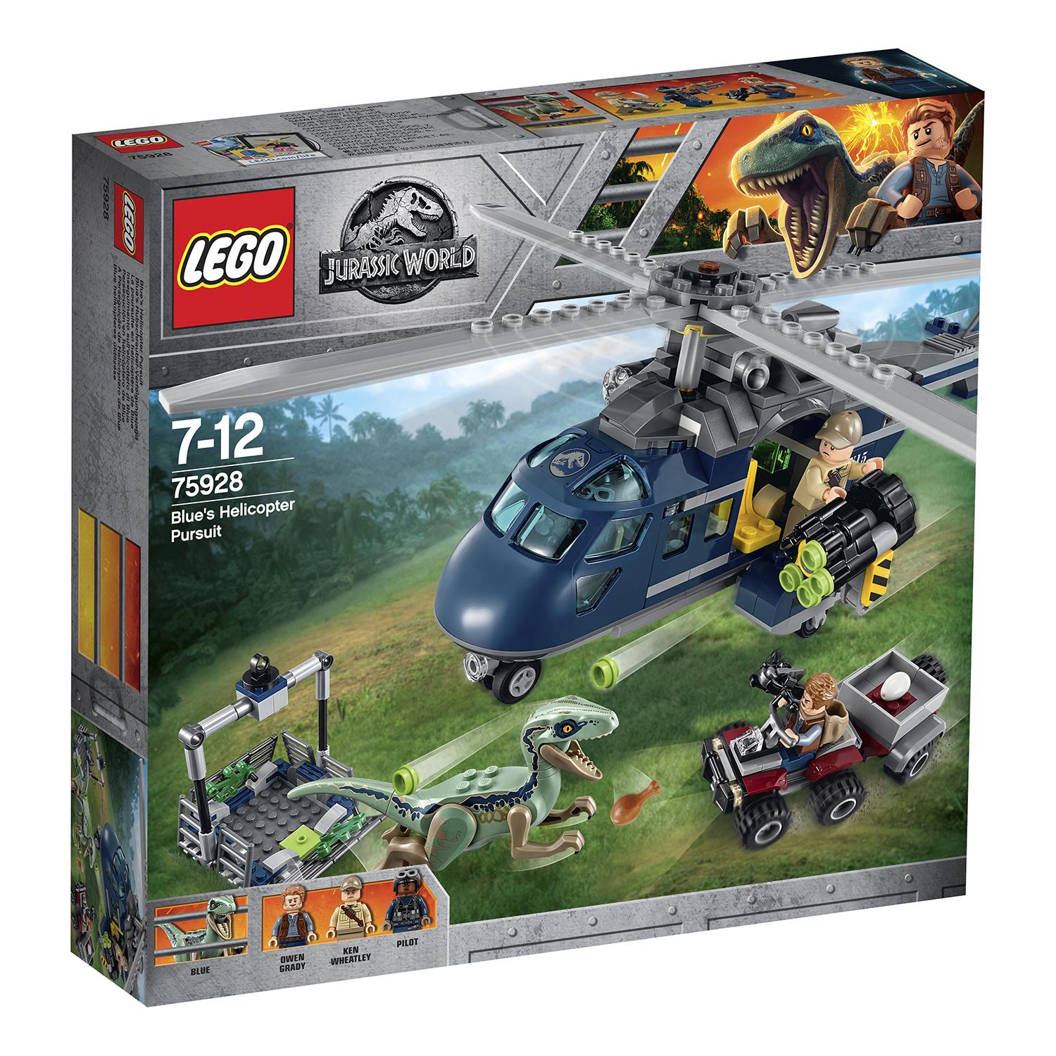 Lego Jurassic World 75928 Погоня за Блю на вертолёте
