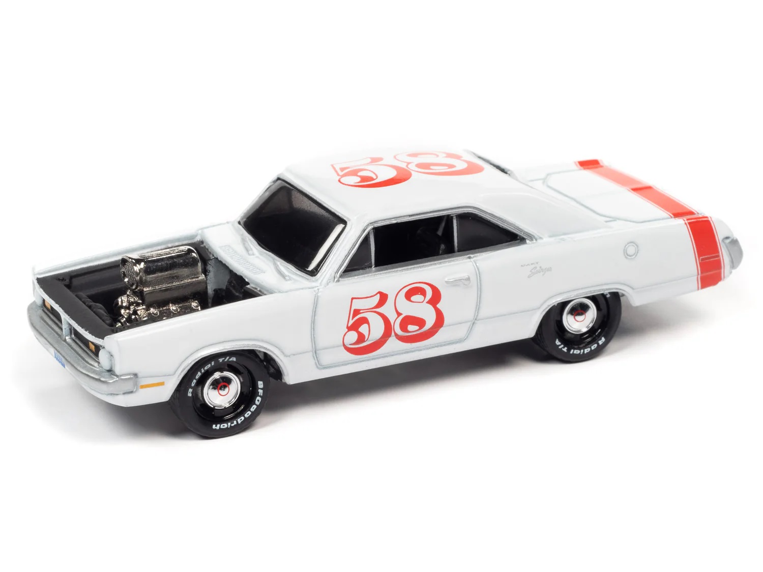 Машинка Johny Lightning Street Freaks 1970 Dodge Dart Swinger