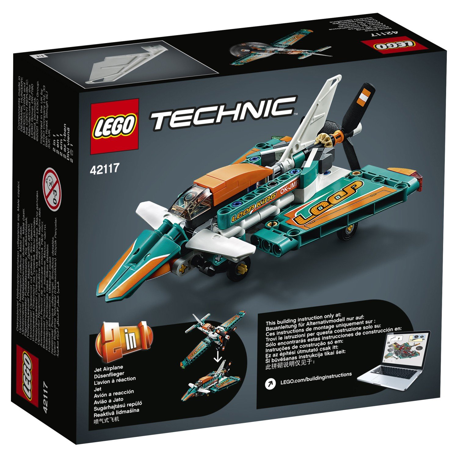 Lego Technic 42117 Гоночный самолёт