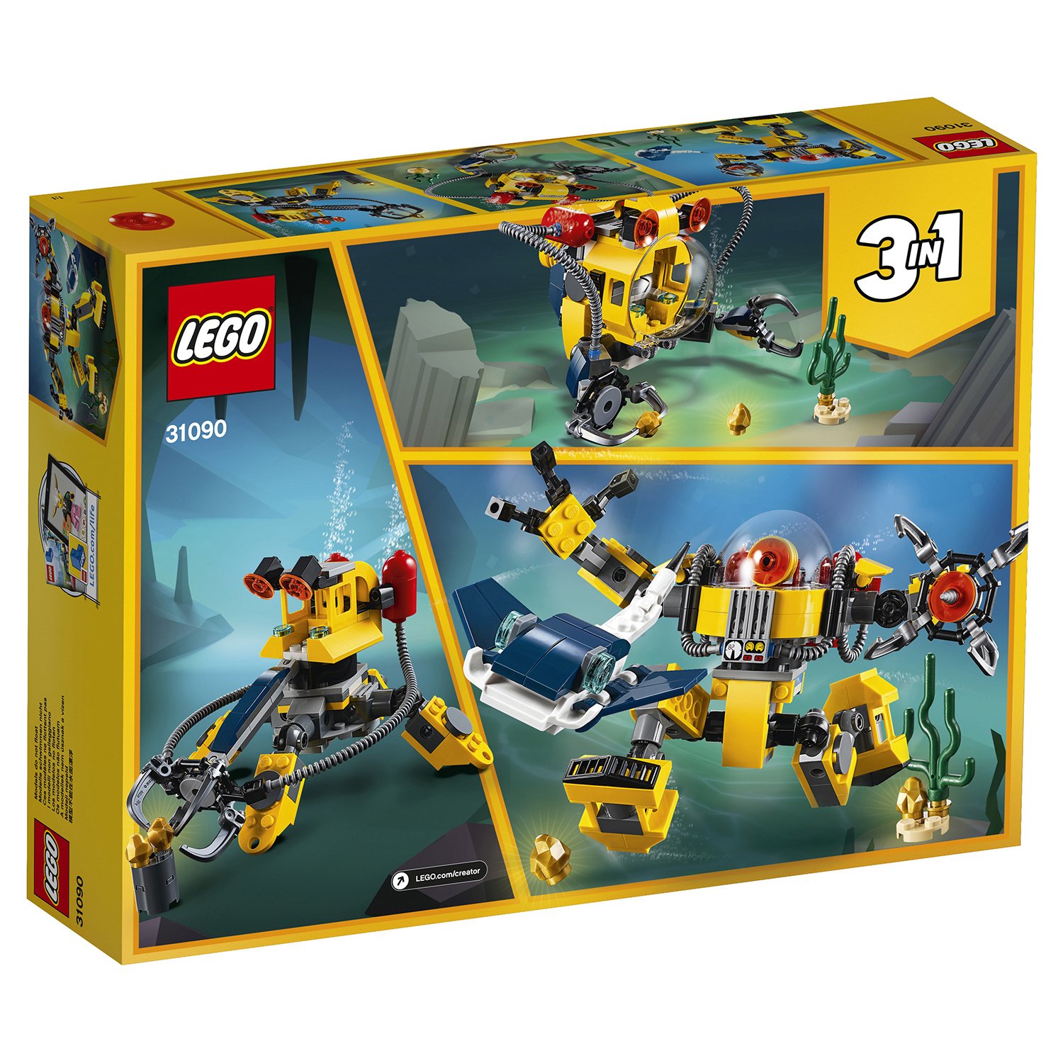 Lego Creator 31090 Робот для подводных исследований