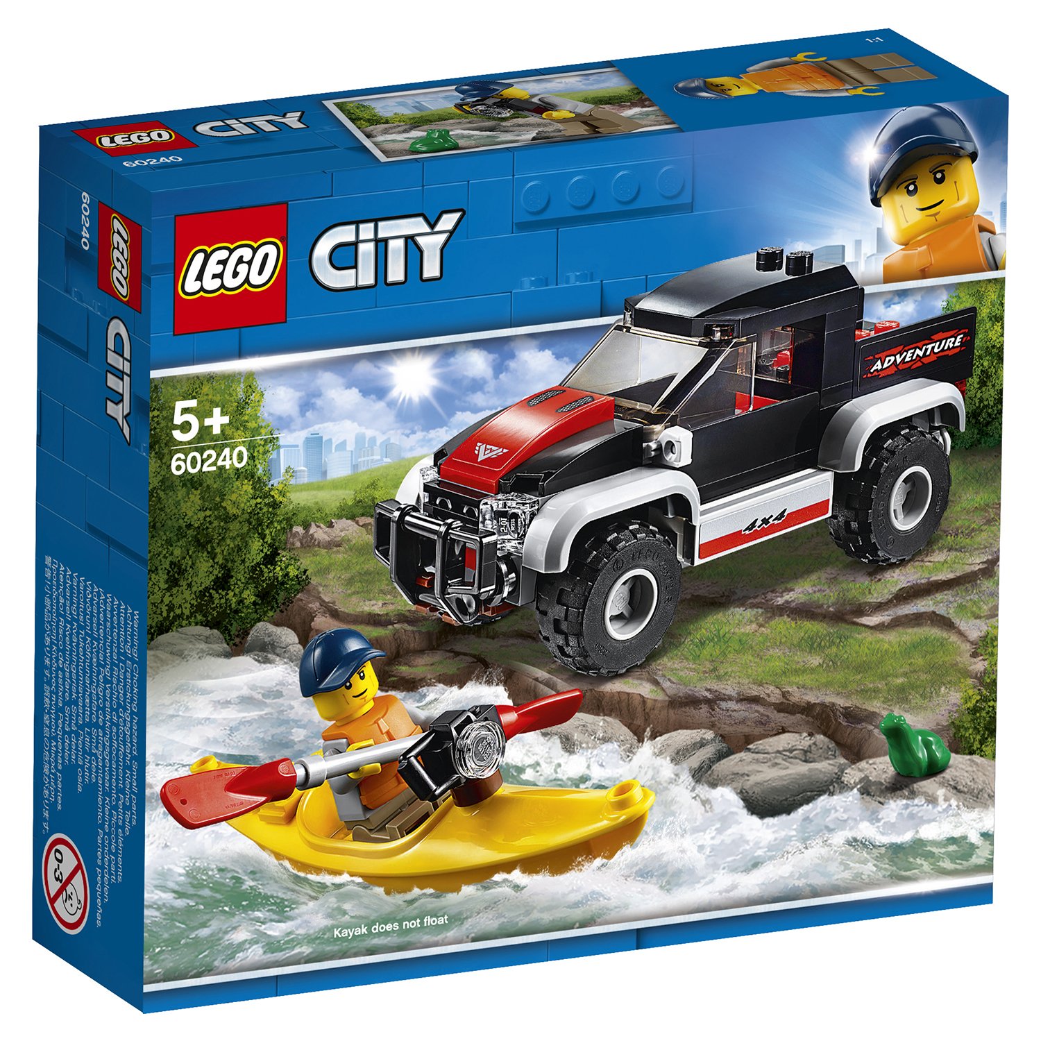 Lego City 60240 Сплав на байдарке