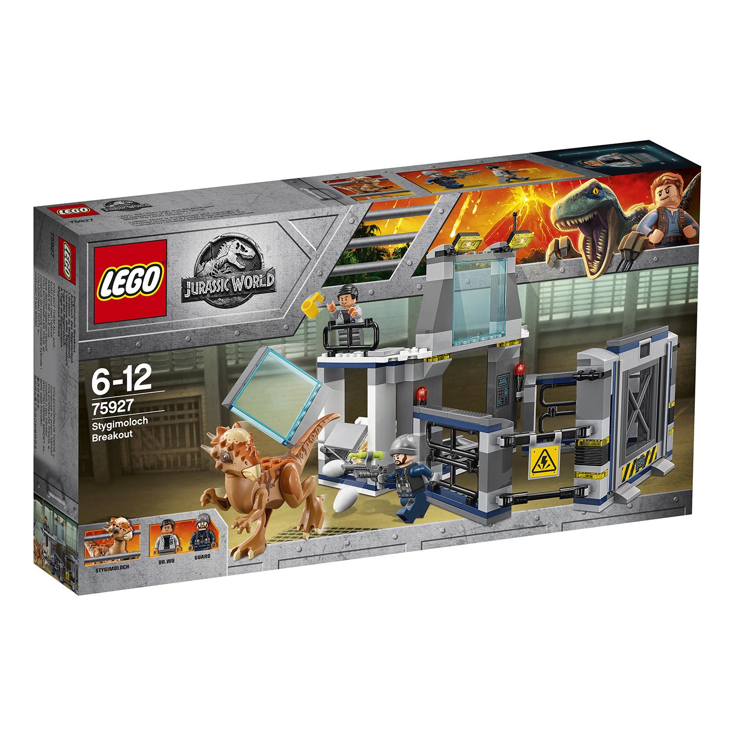 Lego Jurassic World 75927 Побег стигимолоха из лаборатории