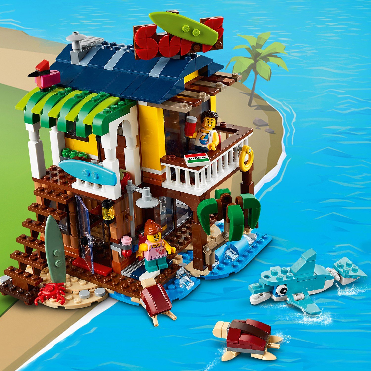 Lego Creator 31118 Пляжный домик серферов