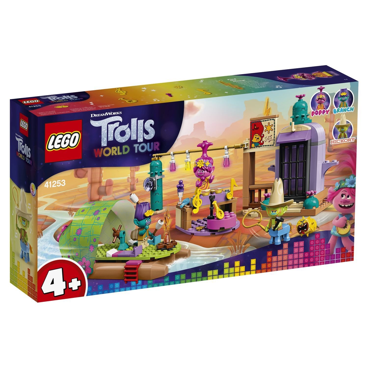 Lego Trolls 41253 Приключение на плоту в Кантри-тауне