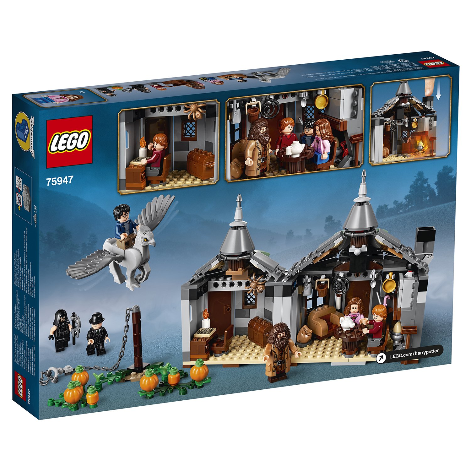 Lego Harry Potter 75947 Хижина Хагрида: спасение Клювокрыла