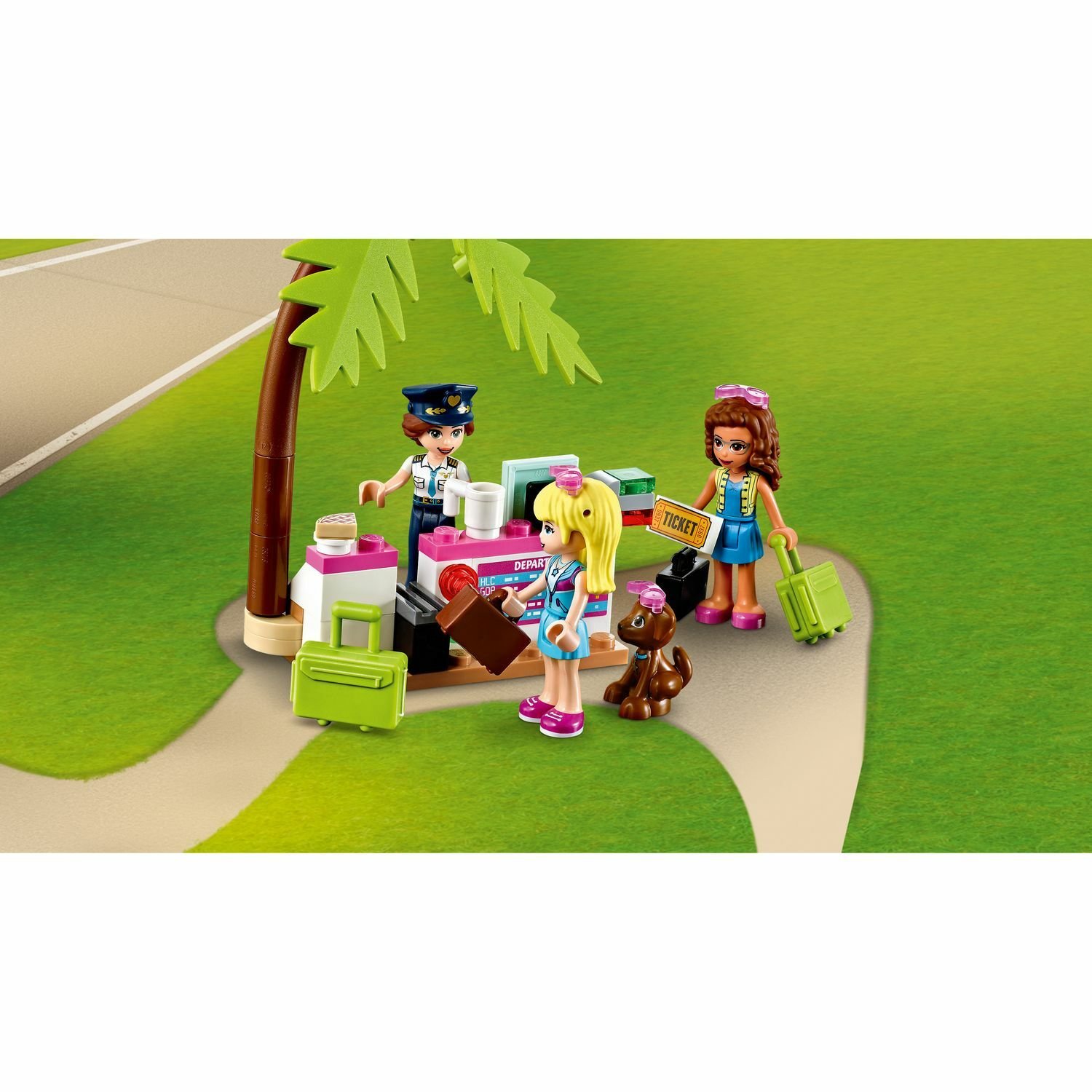 Lego Friends 41429 Самолёт в Хартлейк Сити