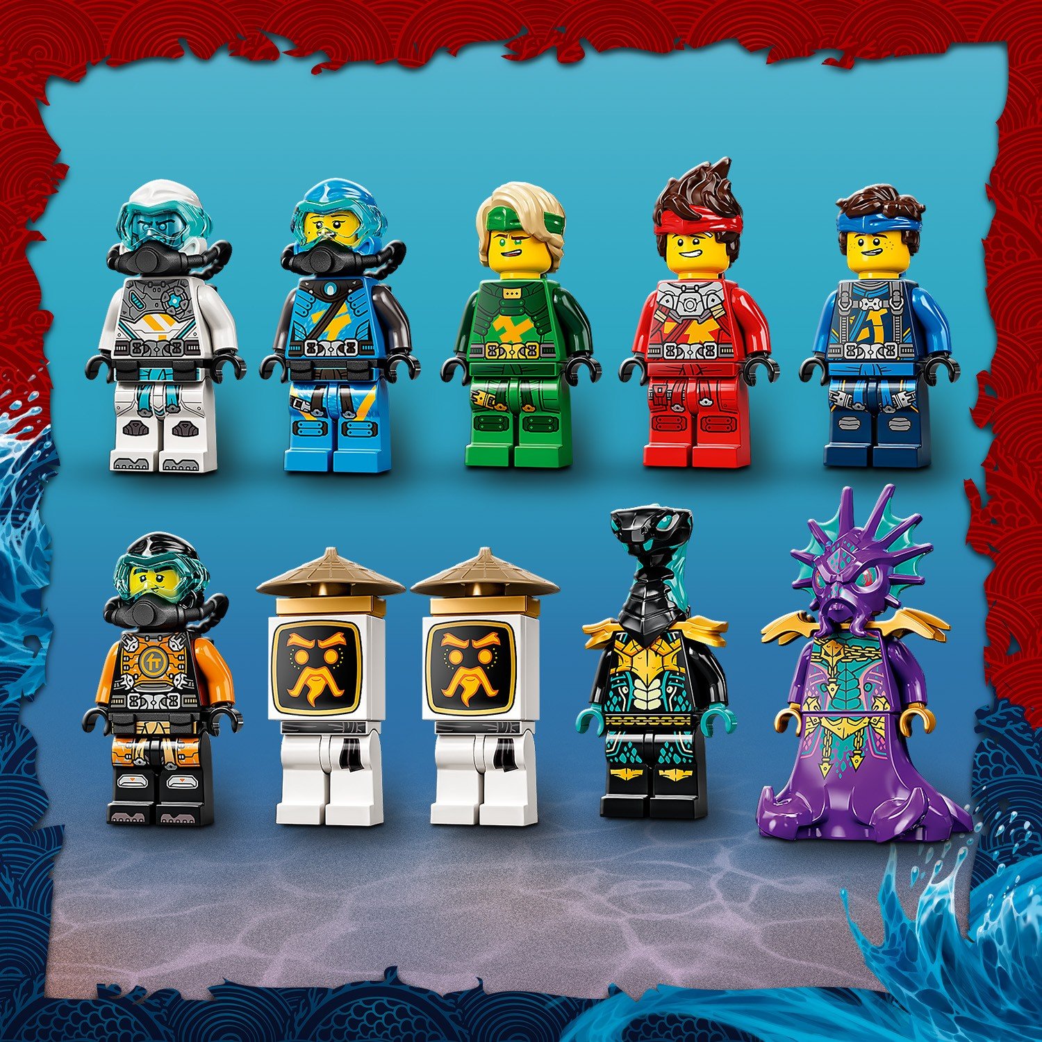 Купить конструктор Lego Ninjago 71756 Подводный «Дар Судьбы» (Лего  Ниндзяго) - Кроки.рф