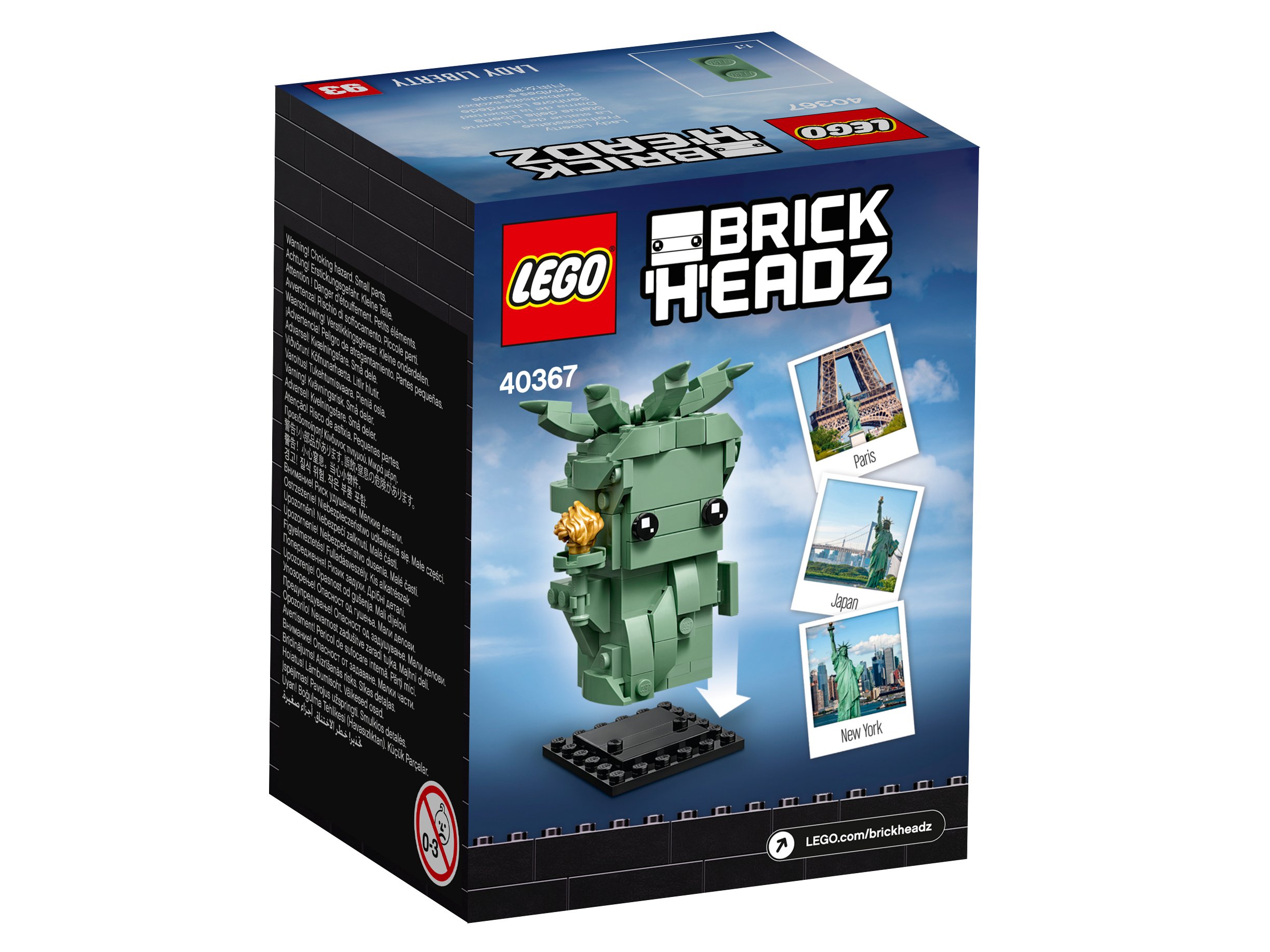 Lego BrickHeadz 40367 Статуя Свободы