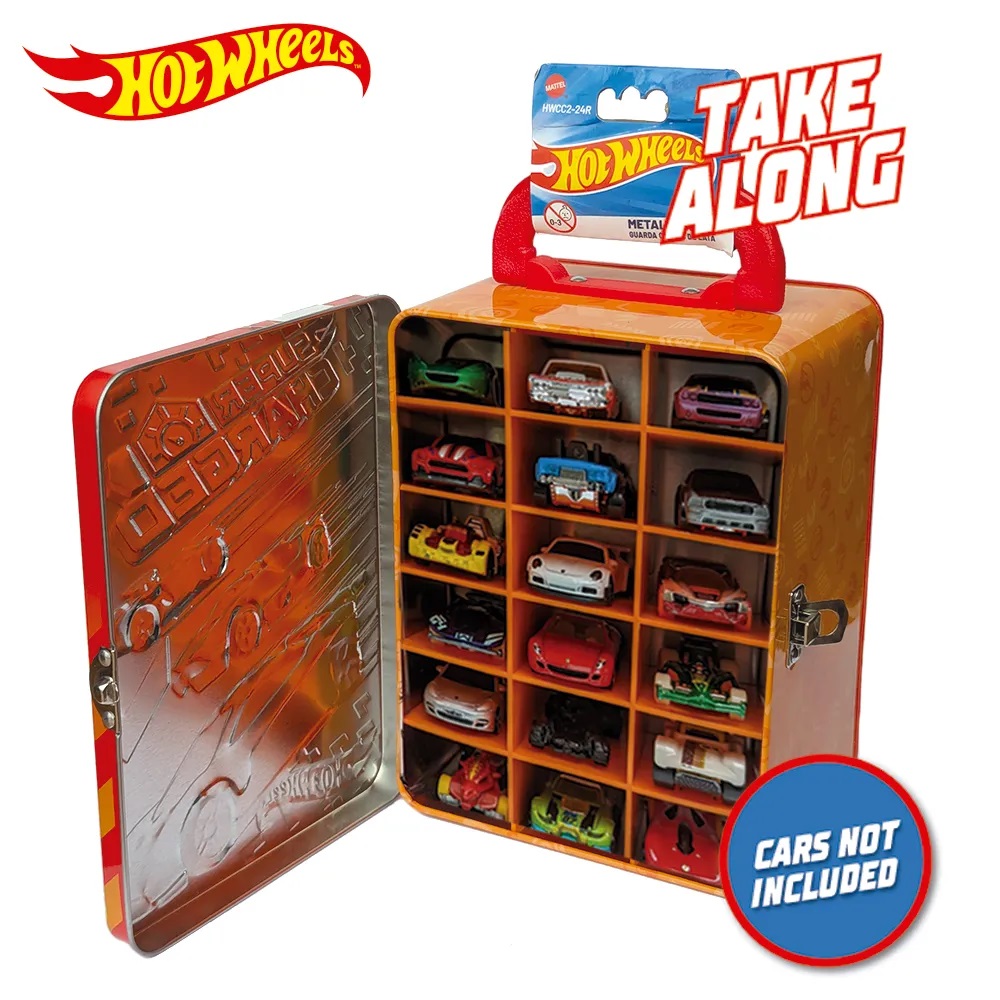 Портативный кейс для хранения 18 машинок Hot Wheels арт.HWCC2-24R
