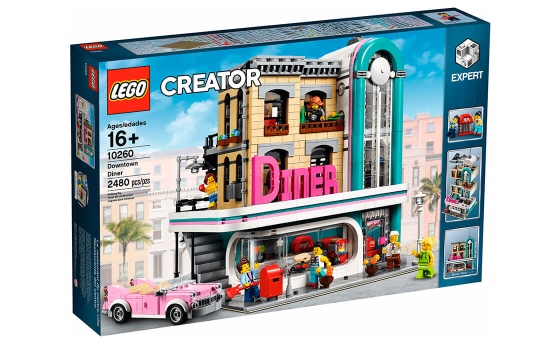 Lego Creator 10260 Ресторанчик в центре