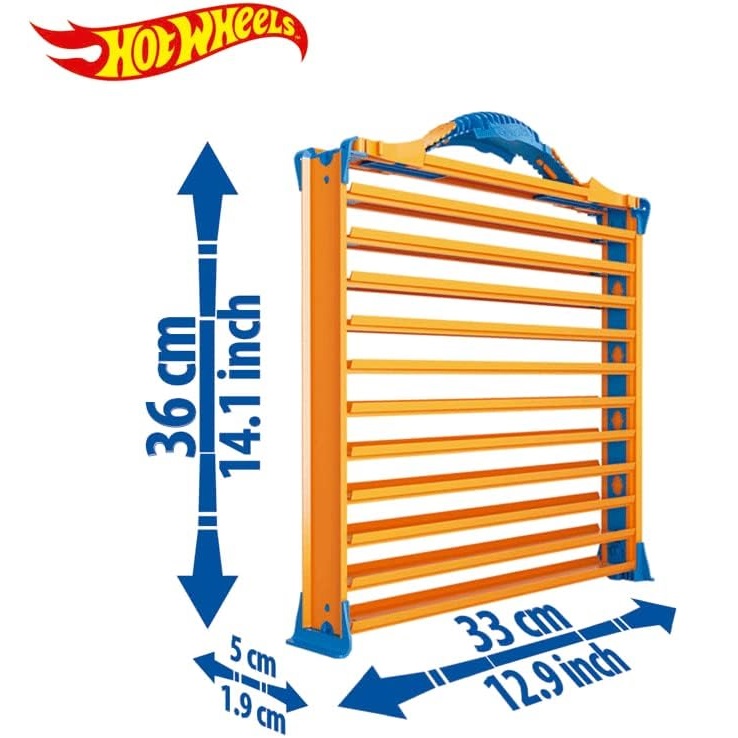 Портативный кейс-автотрек Hot Wheels HWCC9