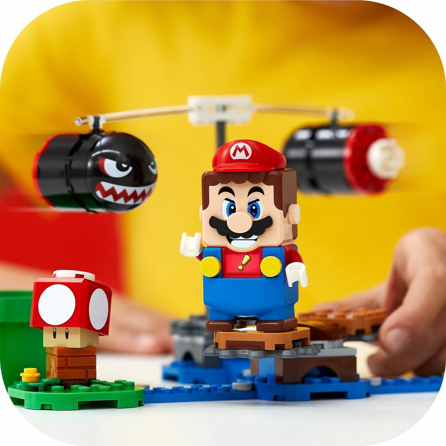 Lego Super Mario 71366 Огневой налёт Билла-банзай. Дополнительный набор