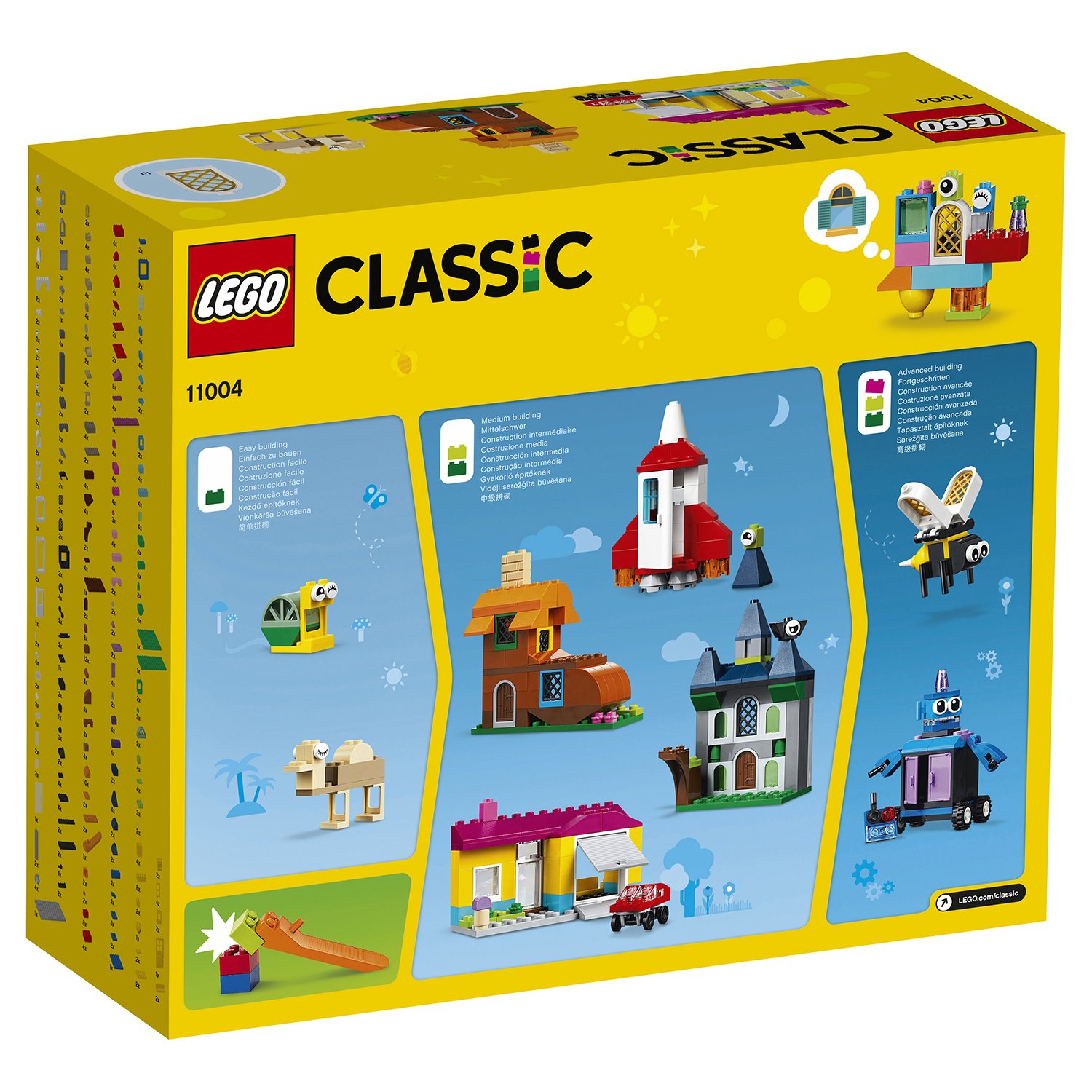Lego Classic 11004 Набор для творчества с окнами