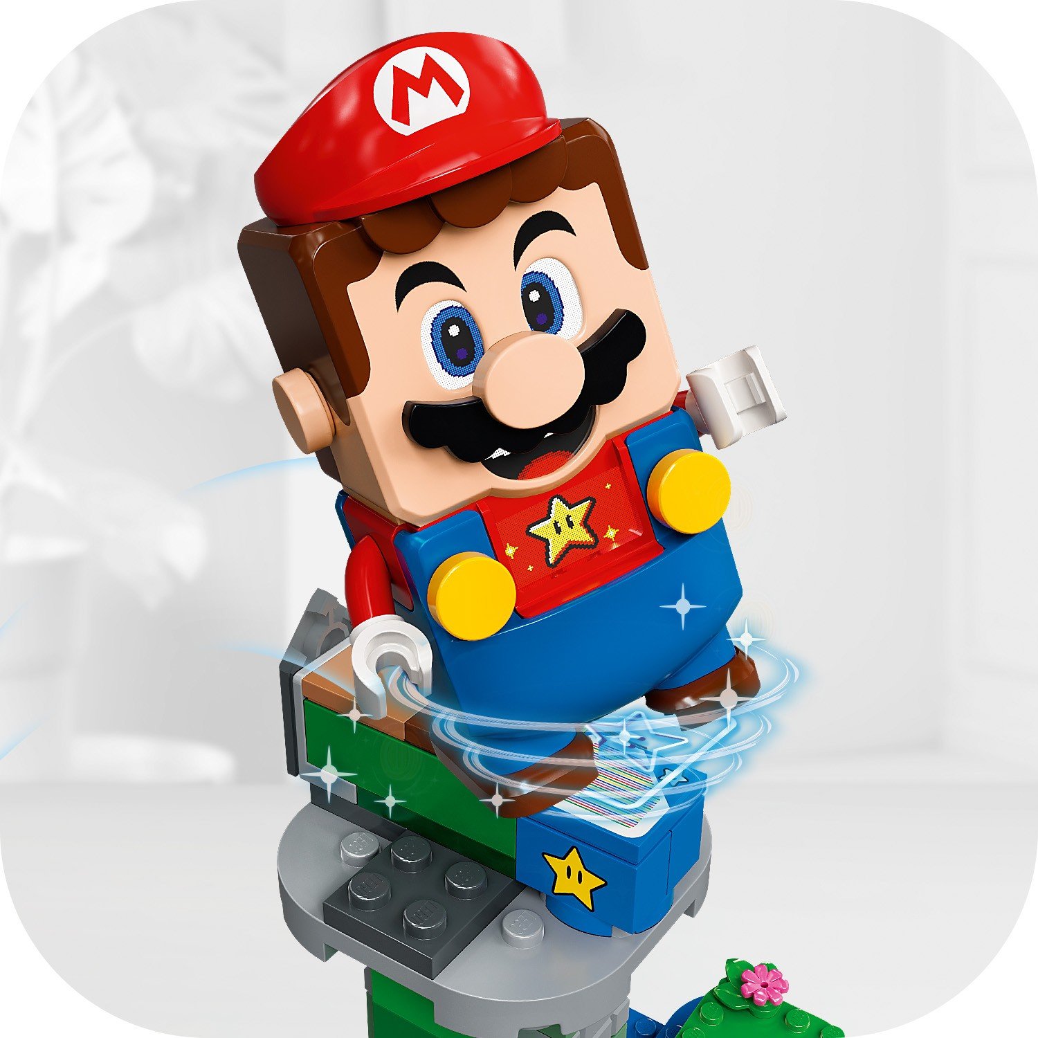 Lego Super Mario 71388 Падающая башня босса братца-сумо. Дополнительный набор