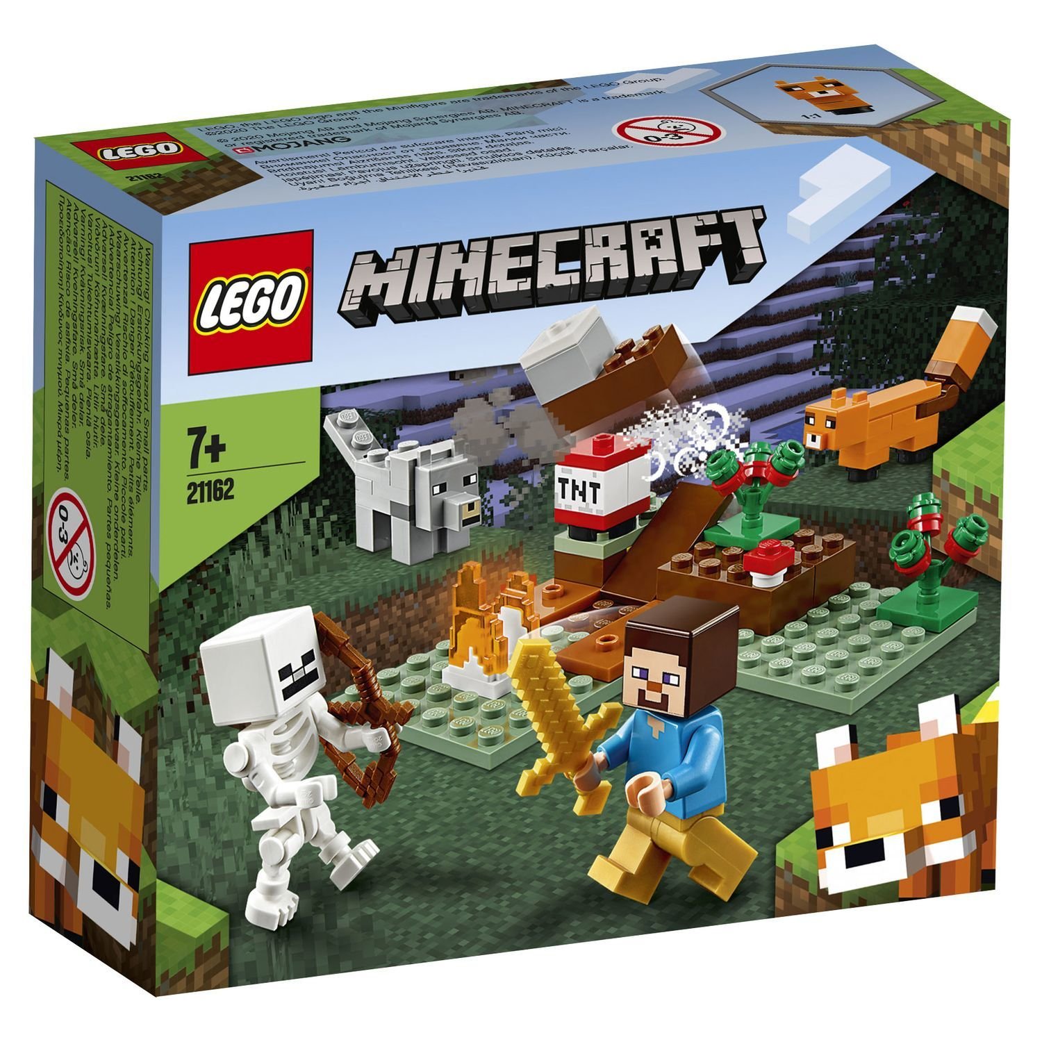 Lego Minecraft 21162 Приключения в тайге