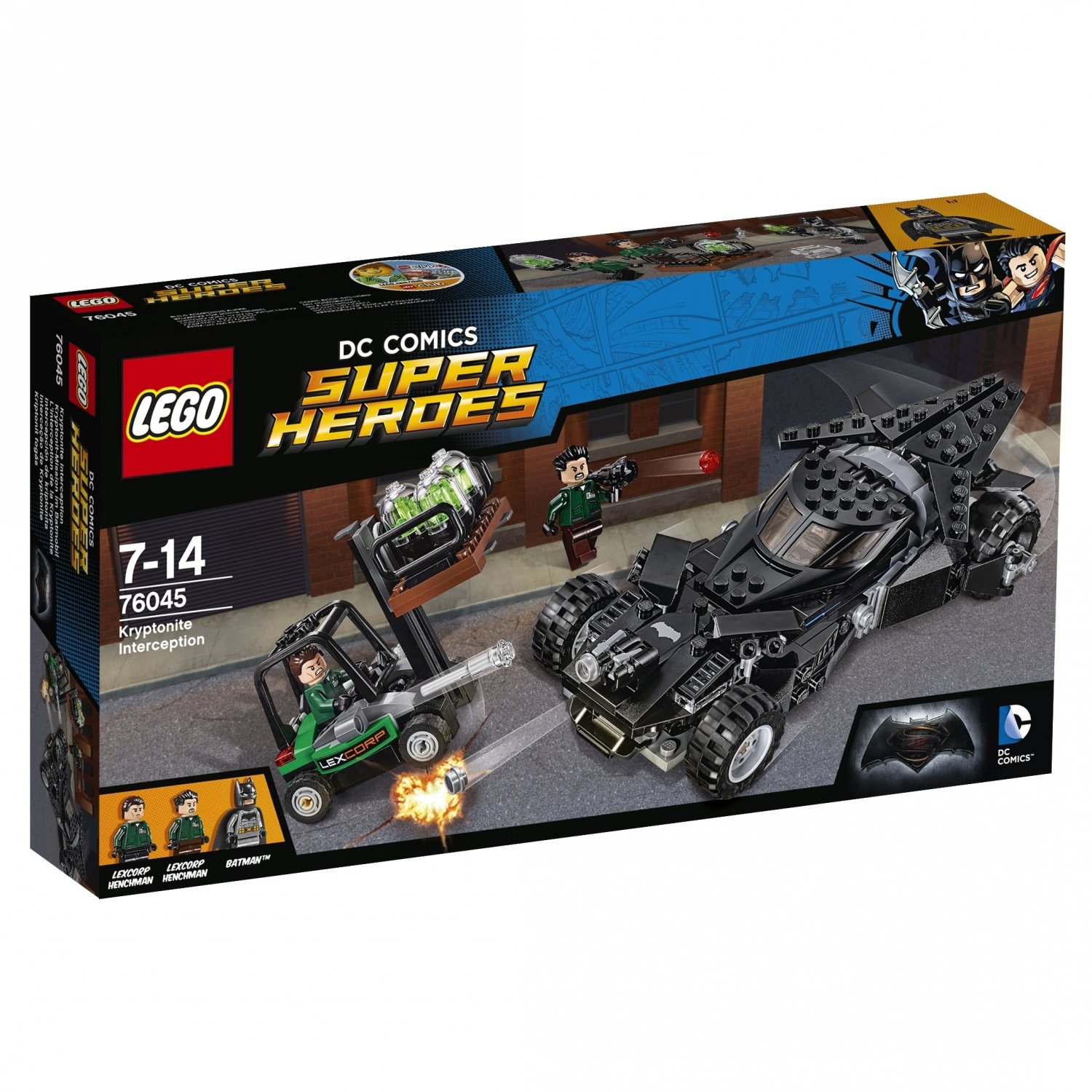 Lego Super Heroes 76045 Перехват криптонита