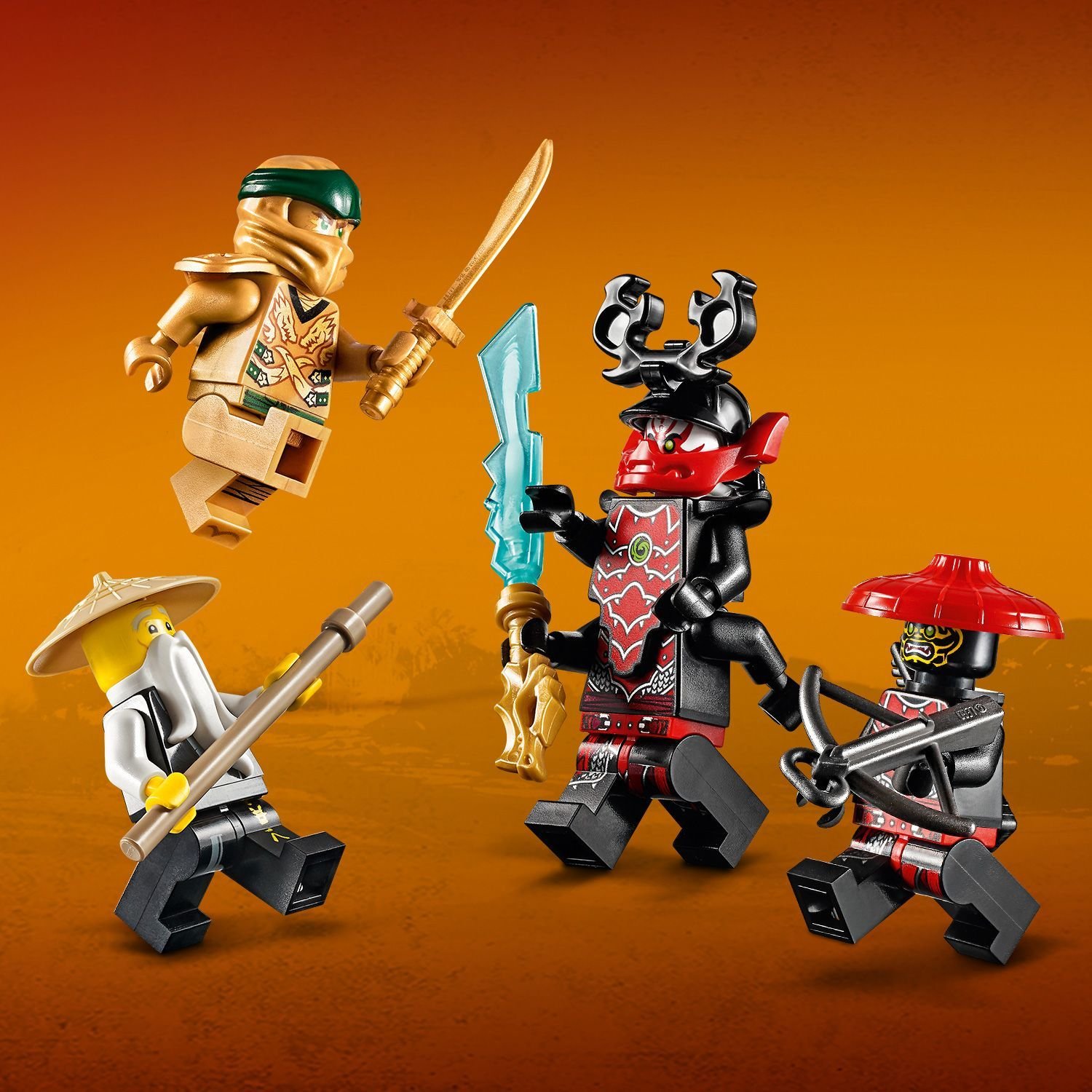 Lego Ninjago 71702 Золотой робот