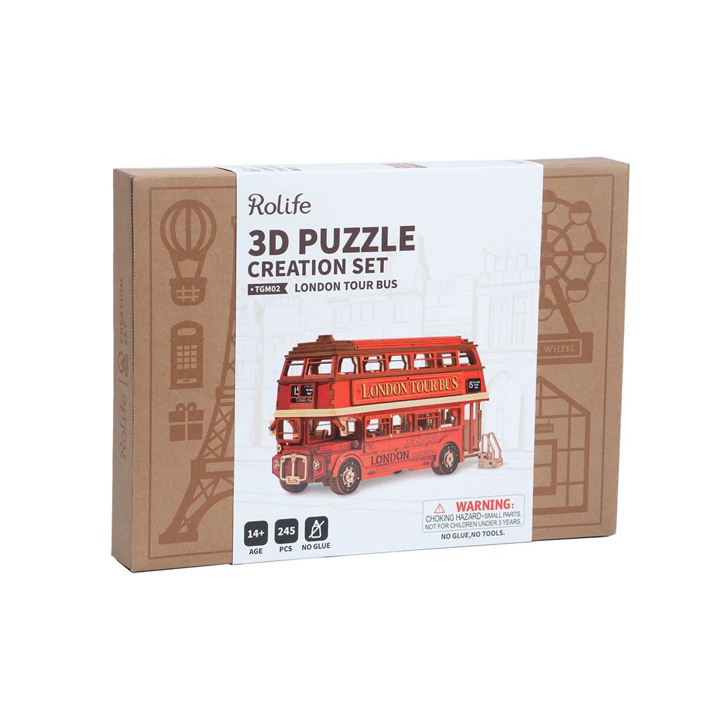 3D пазл Rolife Лондонский автобус арт.TGM02