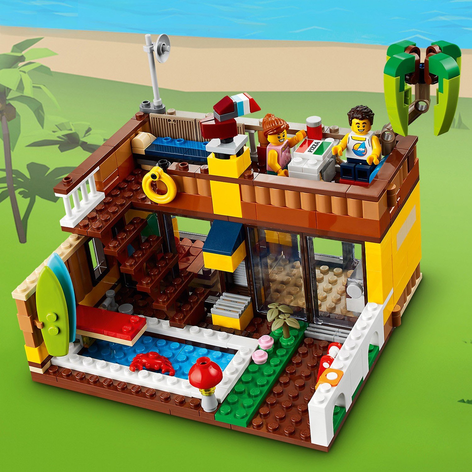 Lego Creator 31118 Пляжный домик серферов