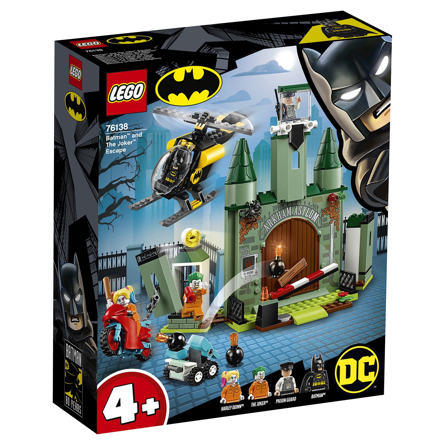 Lego DC Super Heroes 76138 Бэтмен и побег Джокера