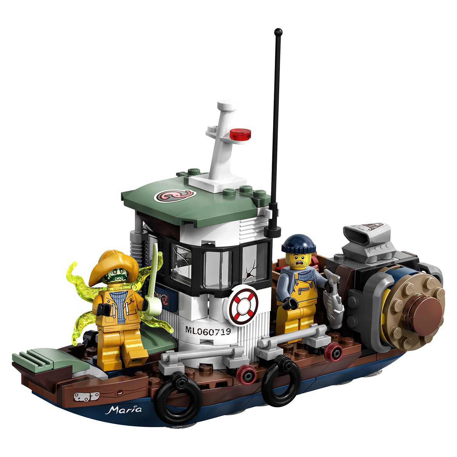 Lego Hidden Side 70419 Старый рыбацкий корабль