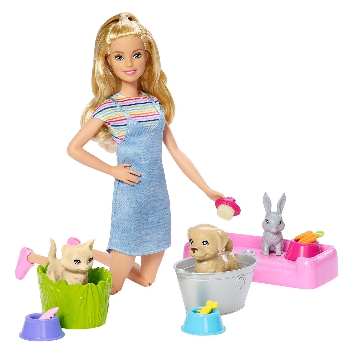 Кукла Barbie FXH11 и домашние питомцы