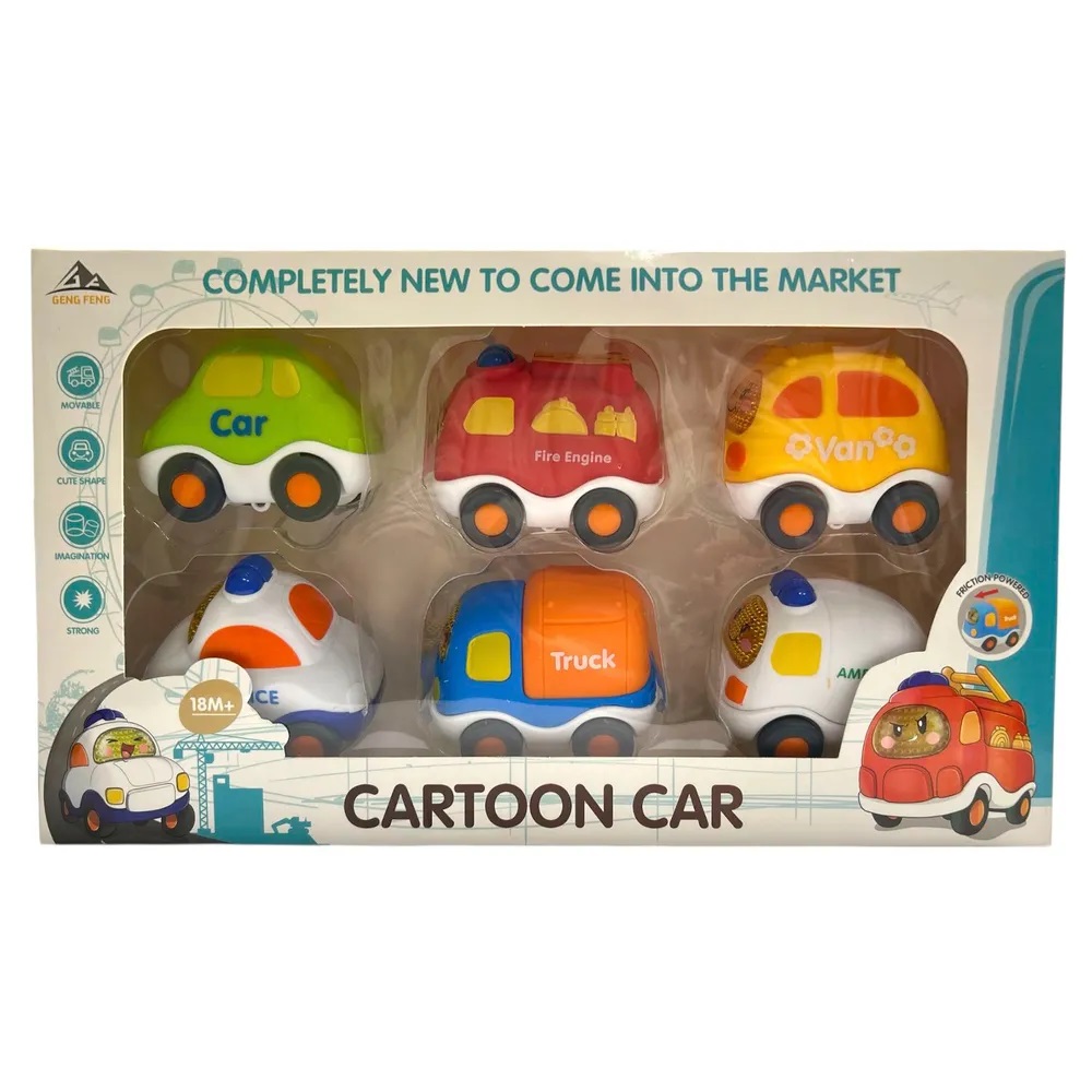 Набор Geng Feng из 6 машинок MX0251837