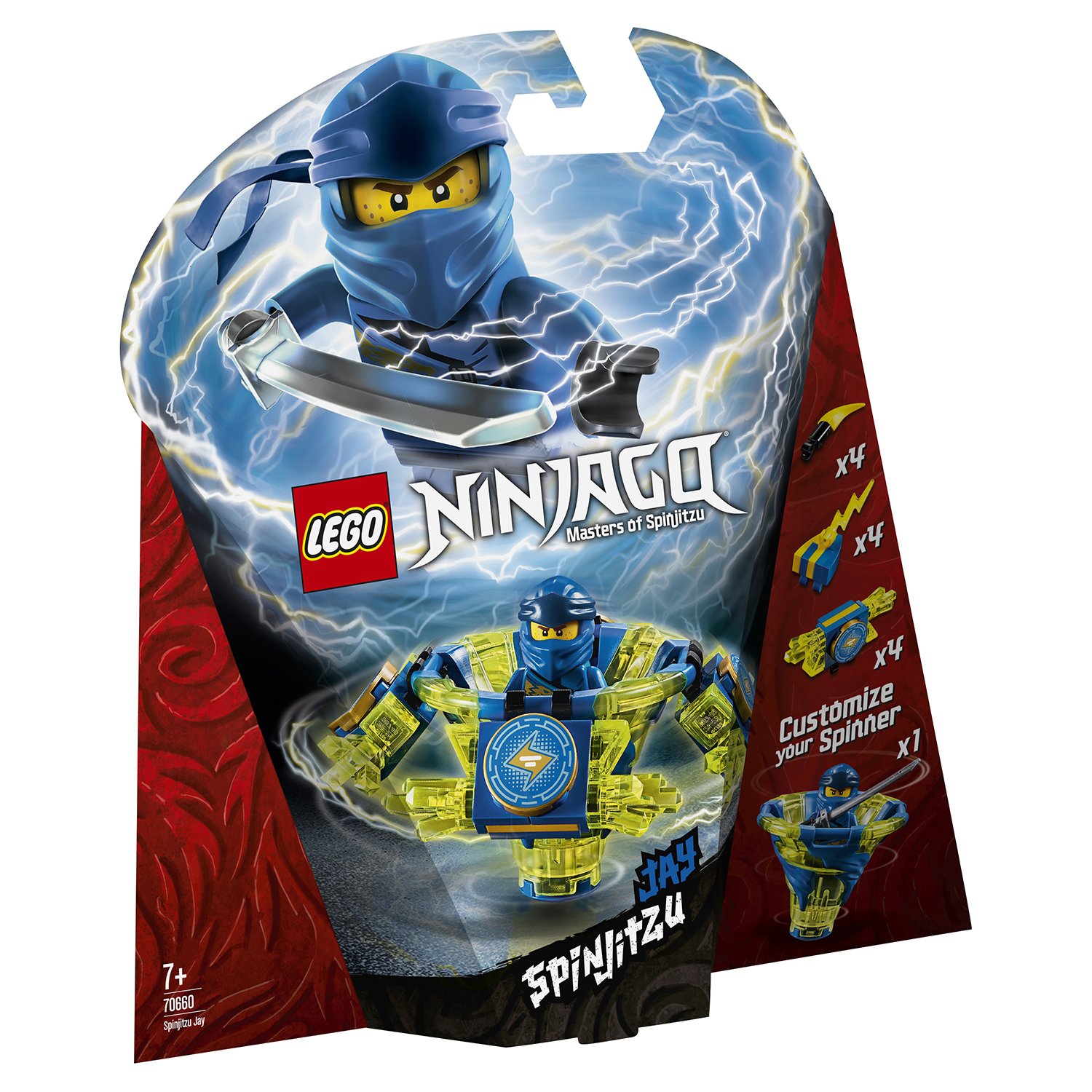 Lego Ninjago 70660 Джей мастер Кружитцу