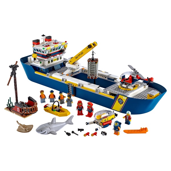 Lego City 60266 Океан: исследовательское судно