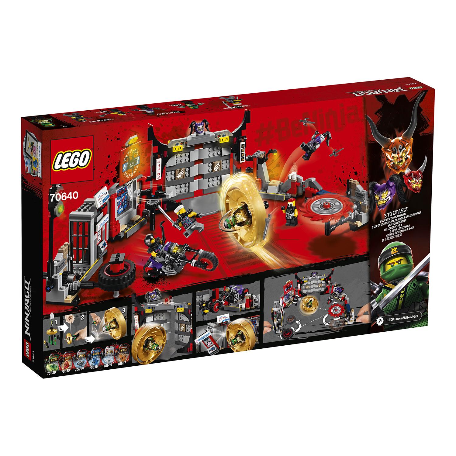 Lego Ninjago 70640 Штаб-квартира Сынов Гармадона