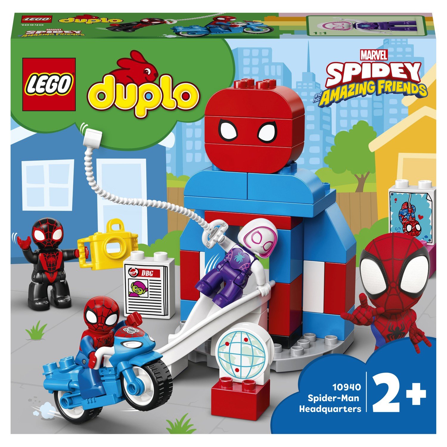 Lego Duplo 10940 Штаб-квартира Человека-паука