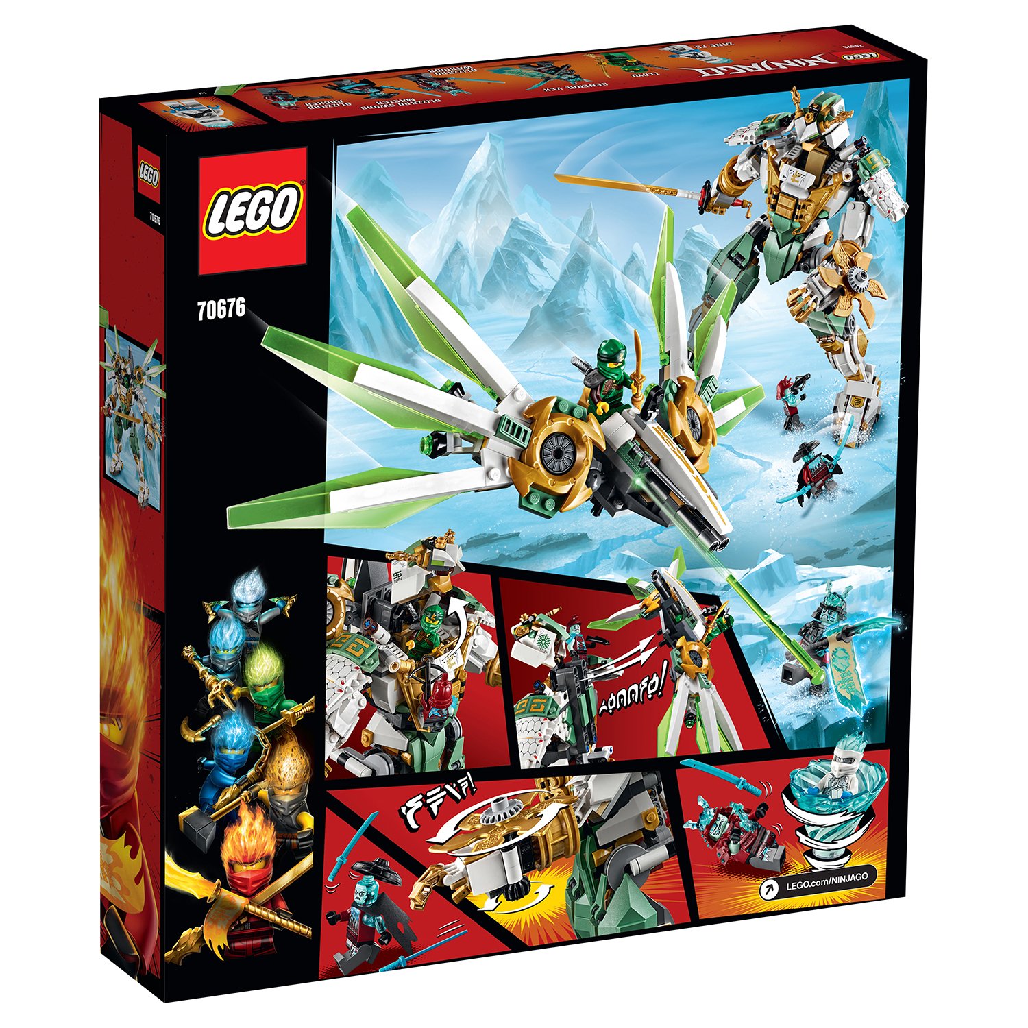 Lego Ninjago 70676 Механический Титан Ллойда